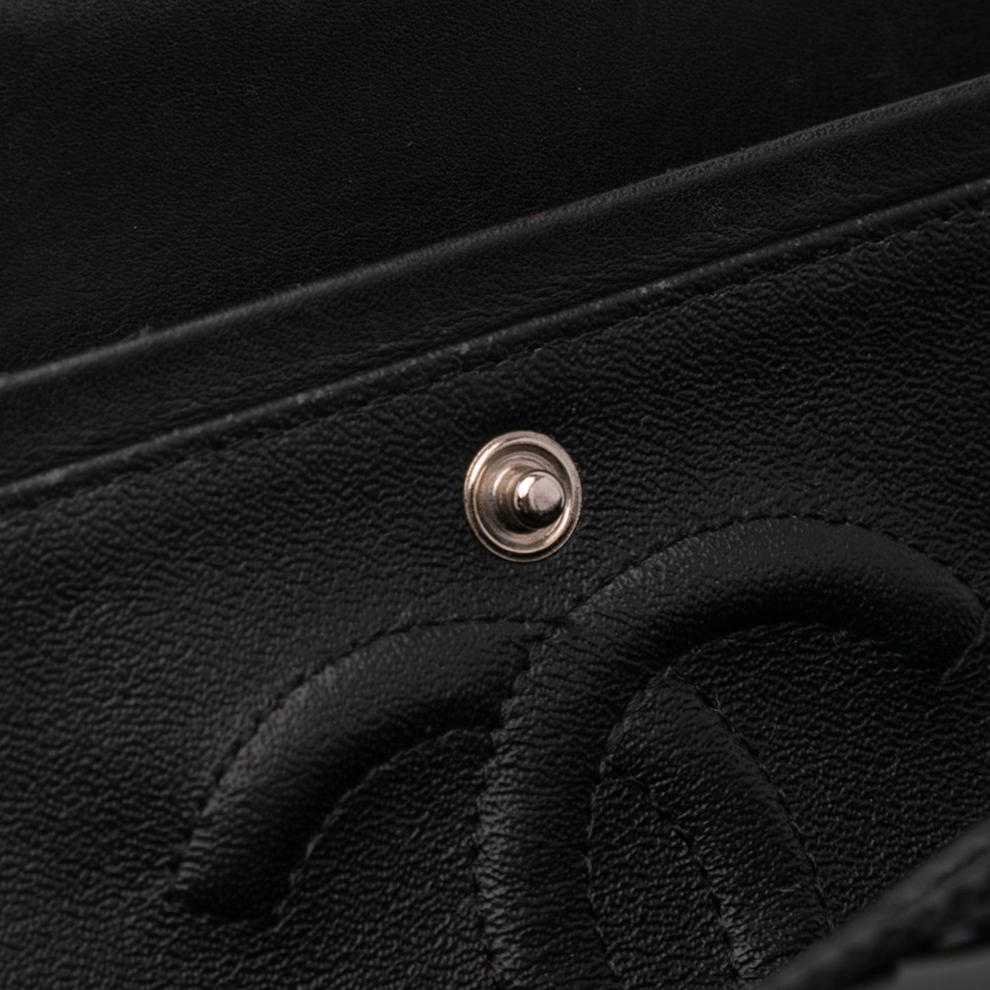 Chanel Medium Classic Chevron Patent Double Flap - image 11