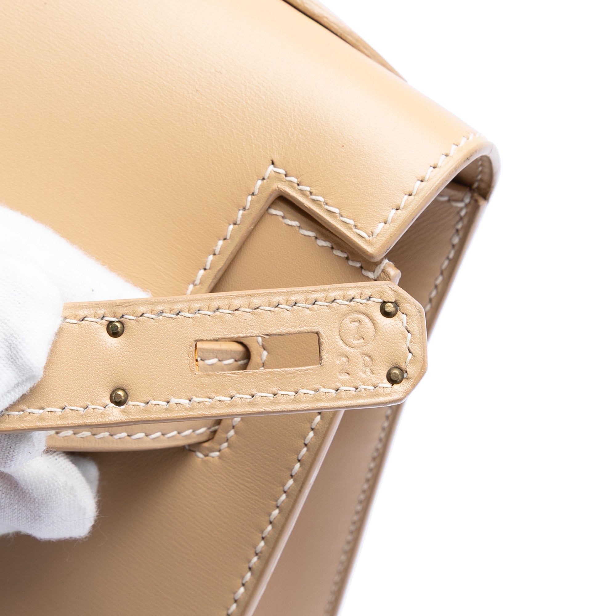 Hermès Box Calf Kelly Sellier 32 - image 6