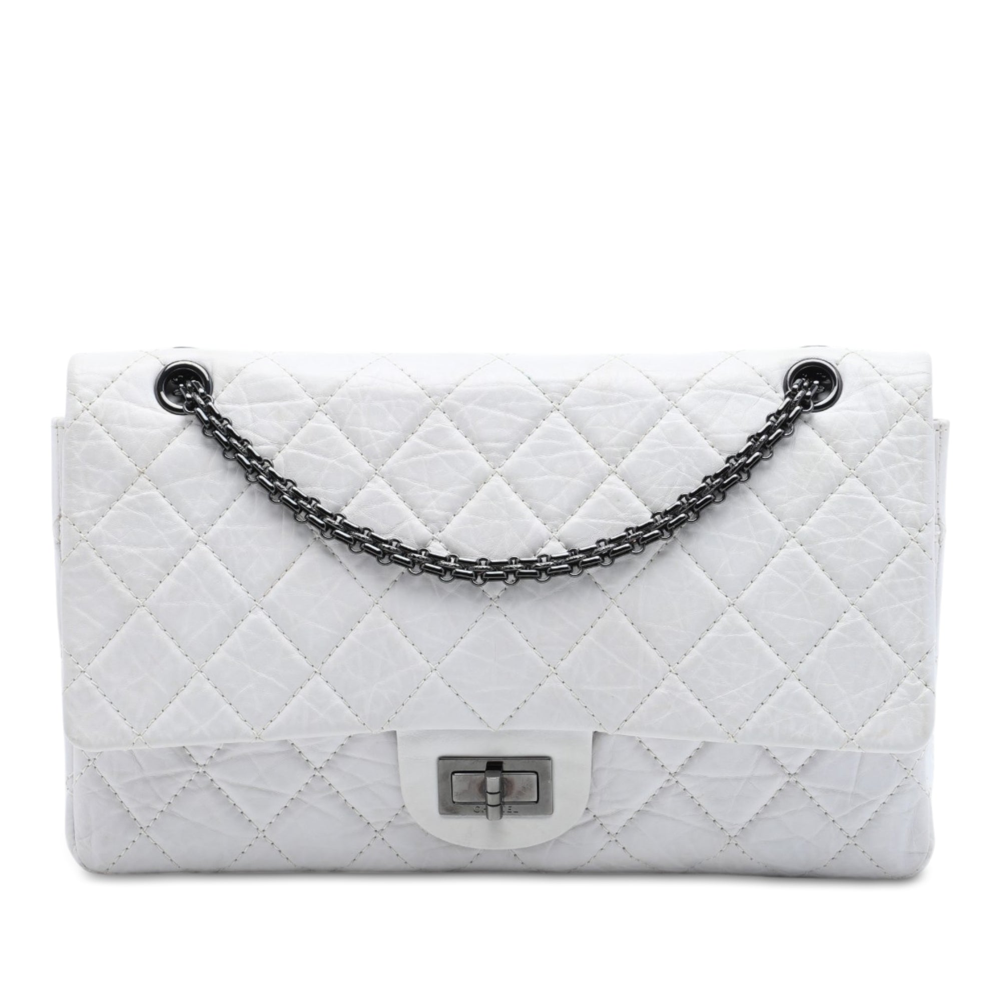 Chanel Quilted Aged Calfskin Reissue 2.55 Double Flap 227 - image 1