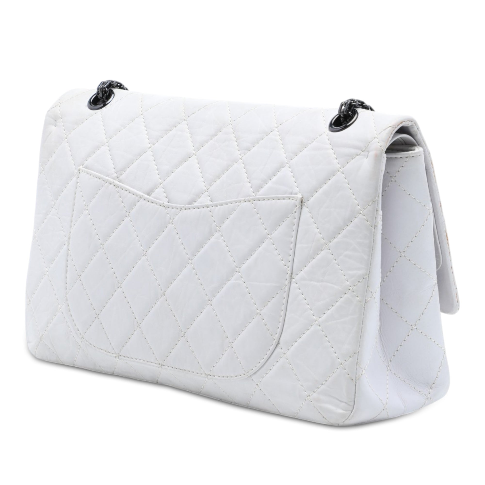 Chanel Quilted Aged Calfskin Reissue 2.55 Double Flap 227 - image 2