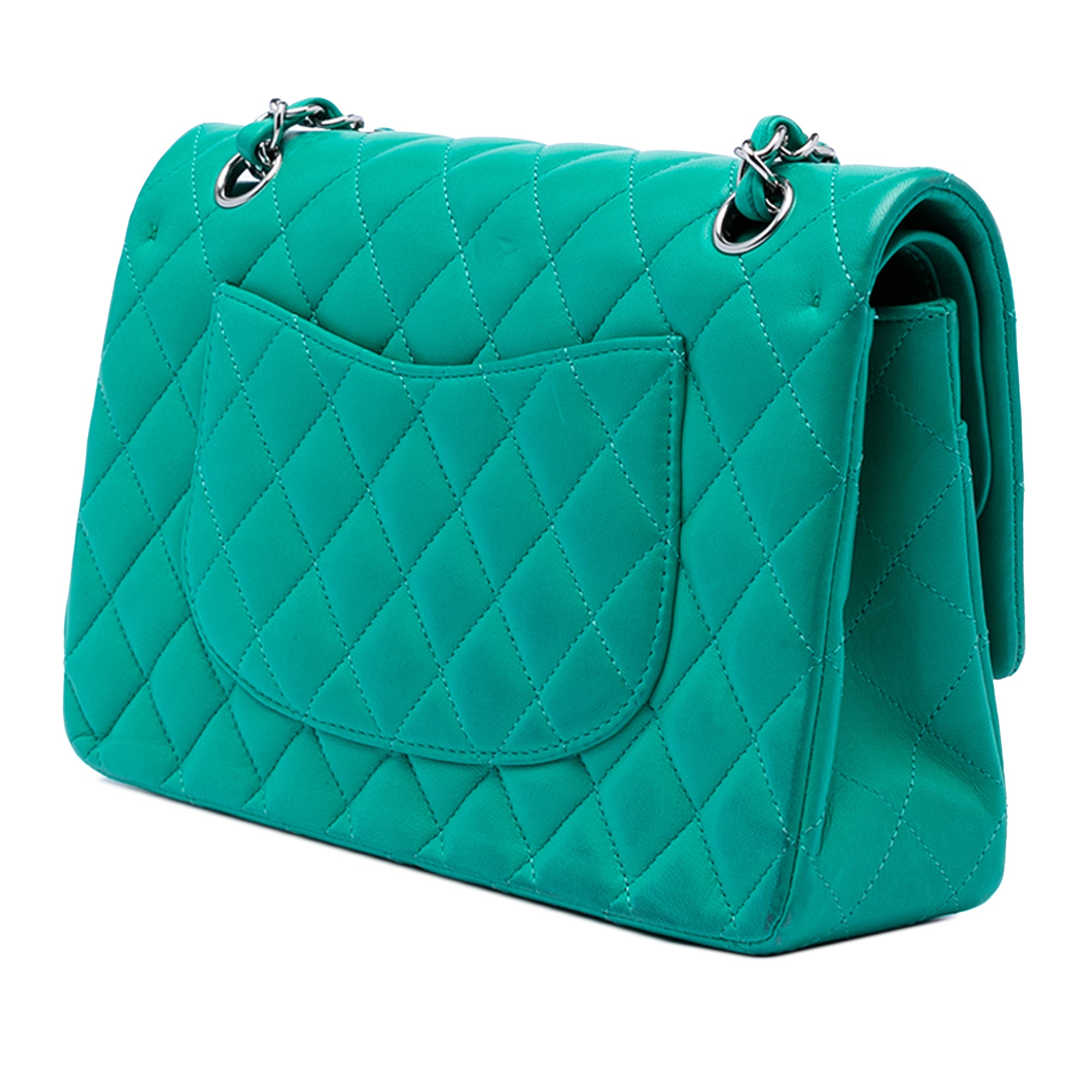 Chanel Medium Classic Lambskin Double Flap - image 2