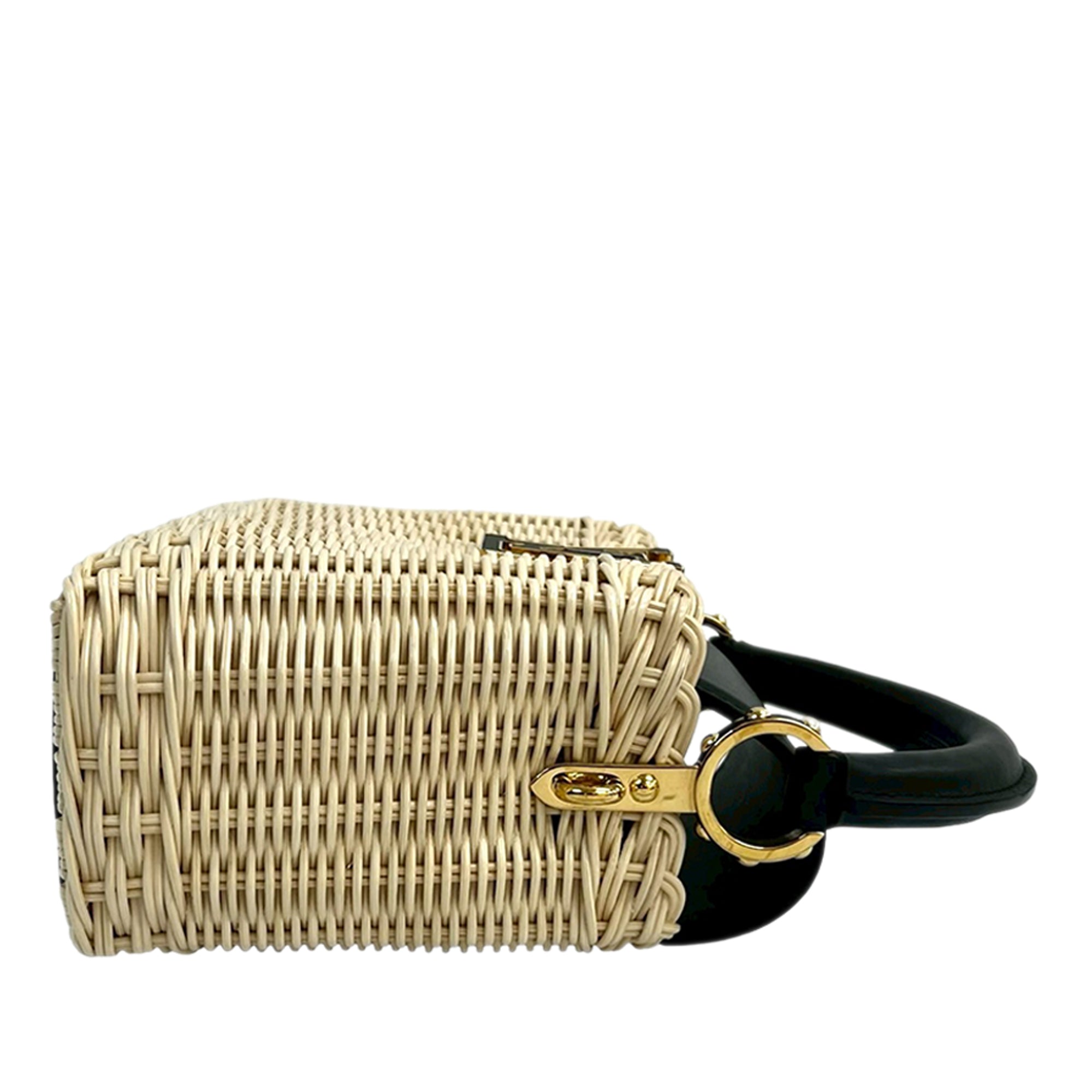 Louis Vuitton Mini Rattan and Smooth Calfskin Capucines - image 6