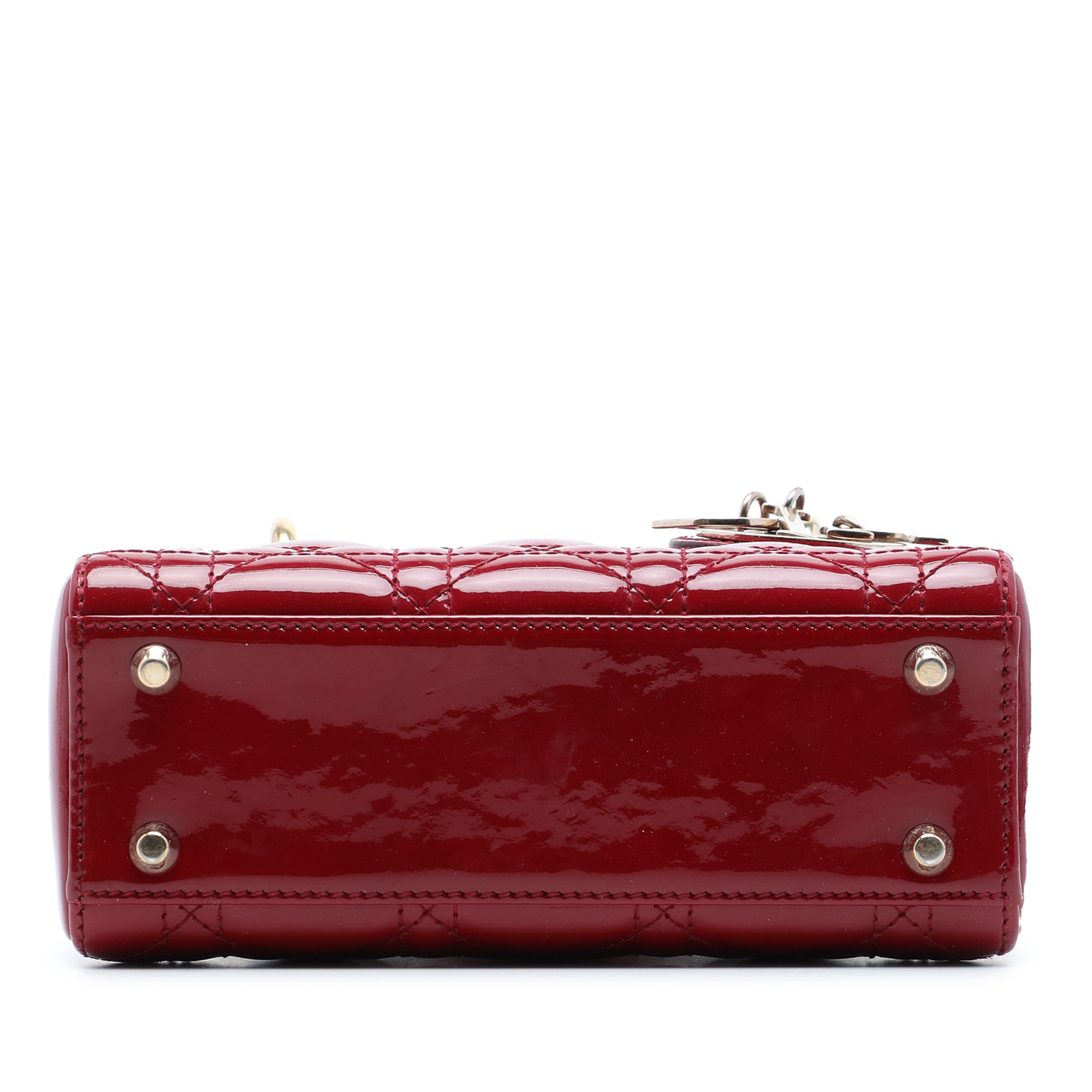 Dior Mini Patent Cannage Lady Dior - image 3