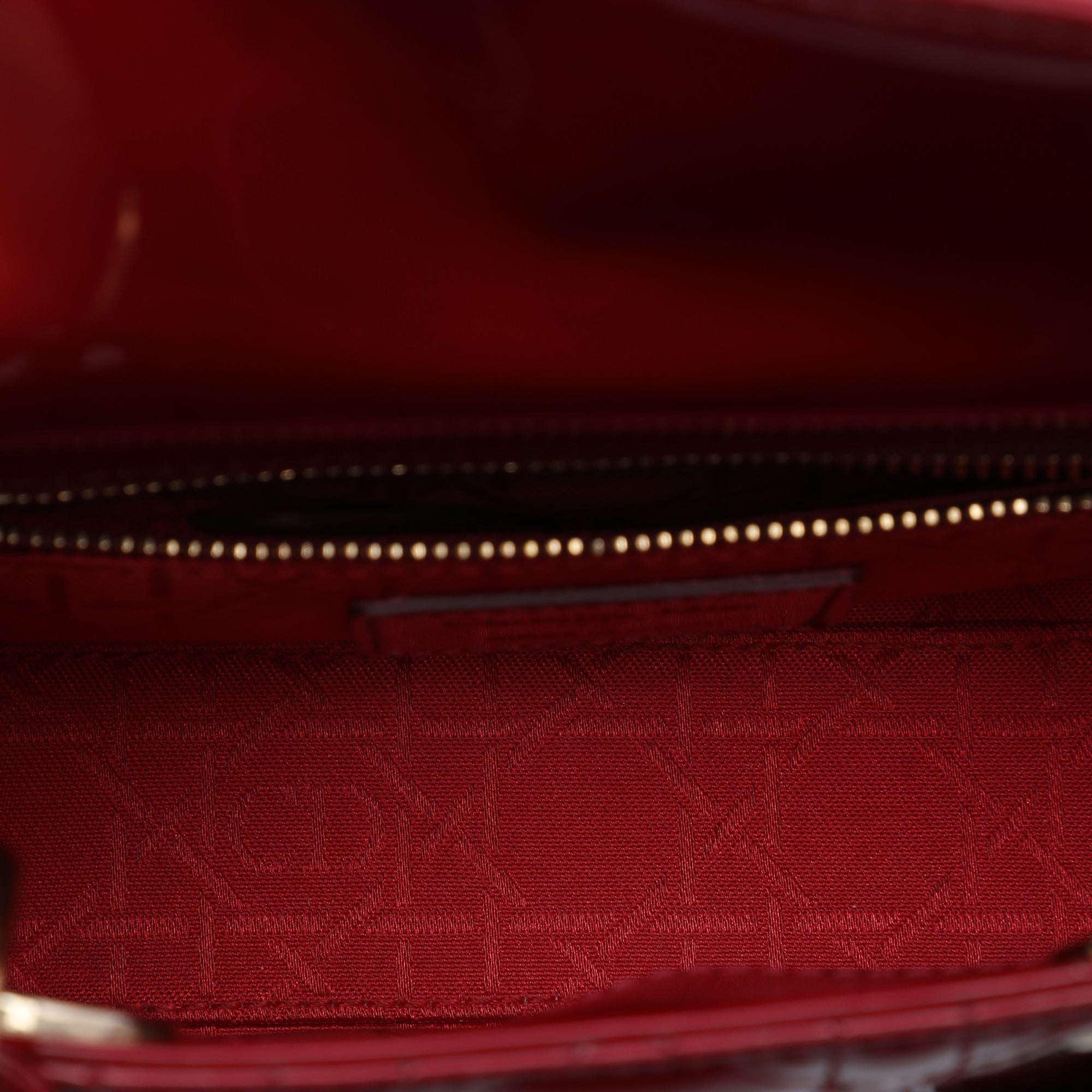 Dior Mini Patent Cannage Lady Dior - image 4