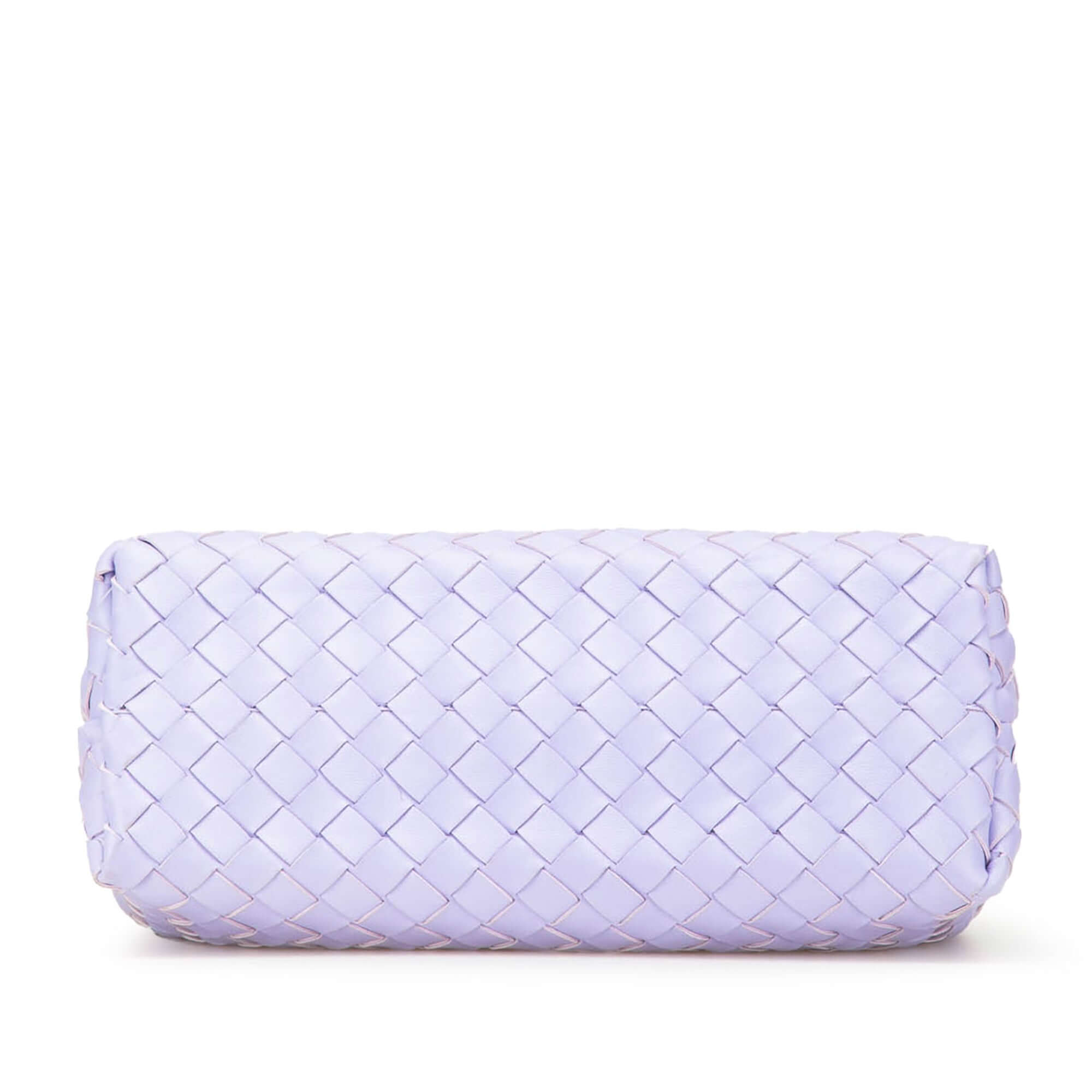 Bottega Veneta Andiamo Purple Intrecciato
