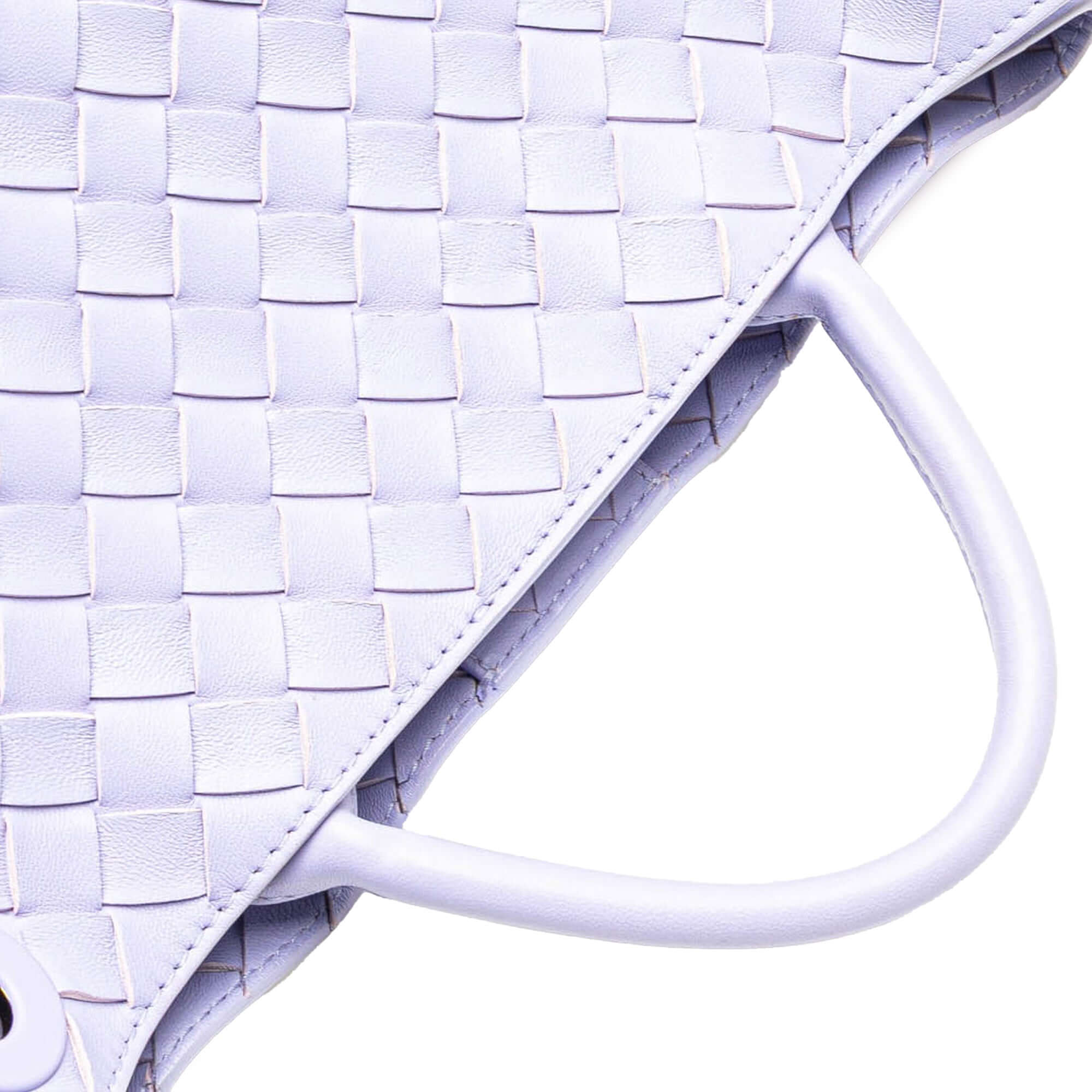 Bottega Veneta Andiamo Purple Intrecciato