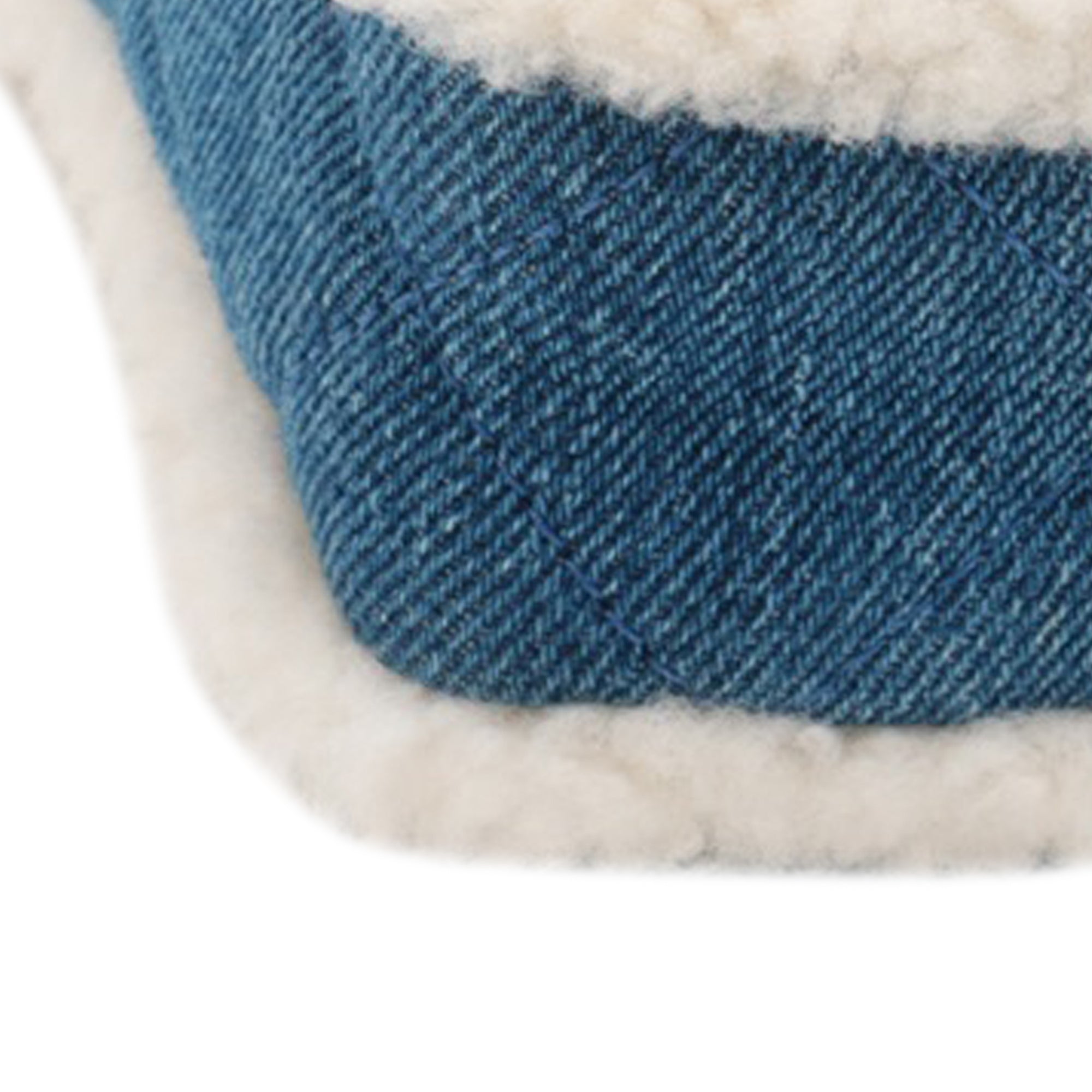 Chanel Medium Shearling Denim Egypt Hieroglyph Single Flap - image 12
