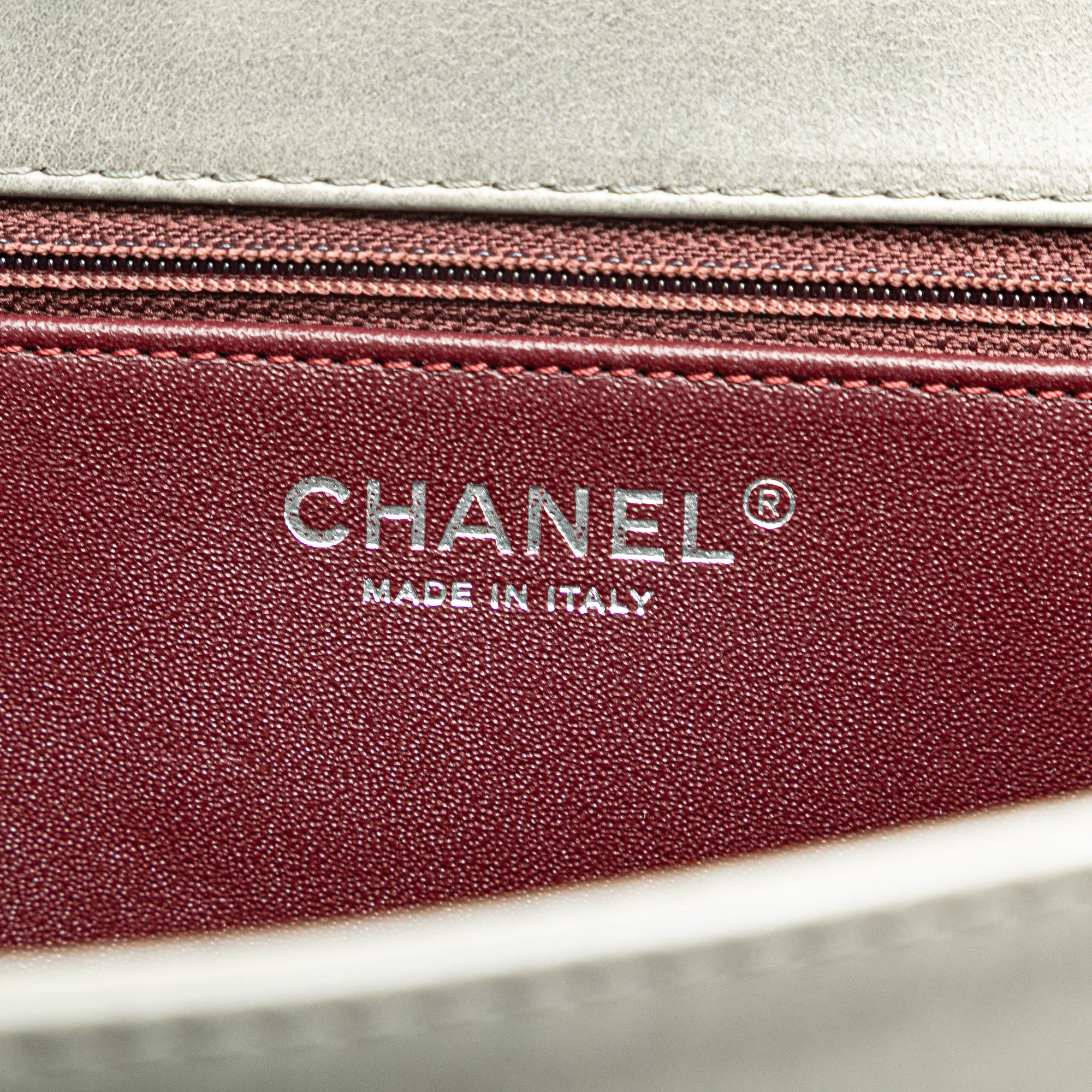 Chanel Paris Salzburg Medium Embossed Calfskin Boy Flap - image 5