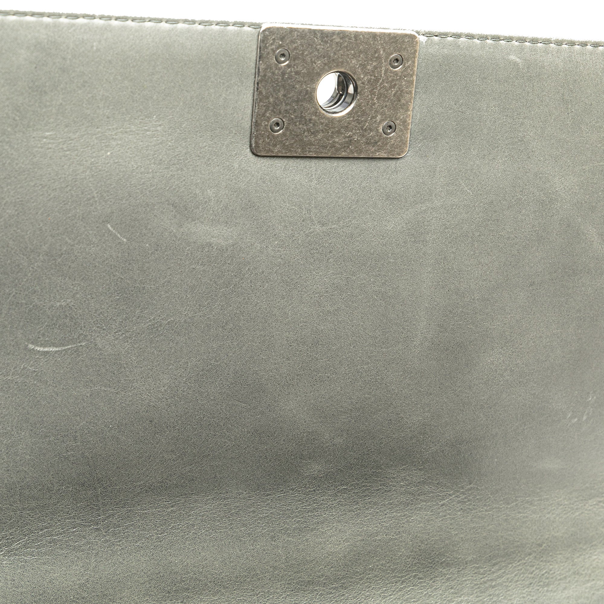Chanel Paris Salzburg Medium Embossed Calfskin Boy Flap - image 7