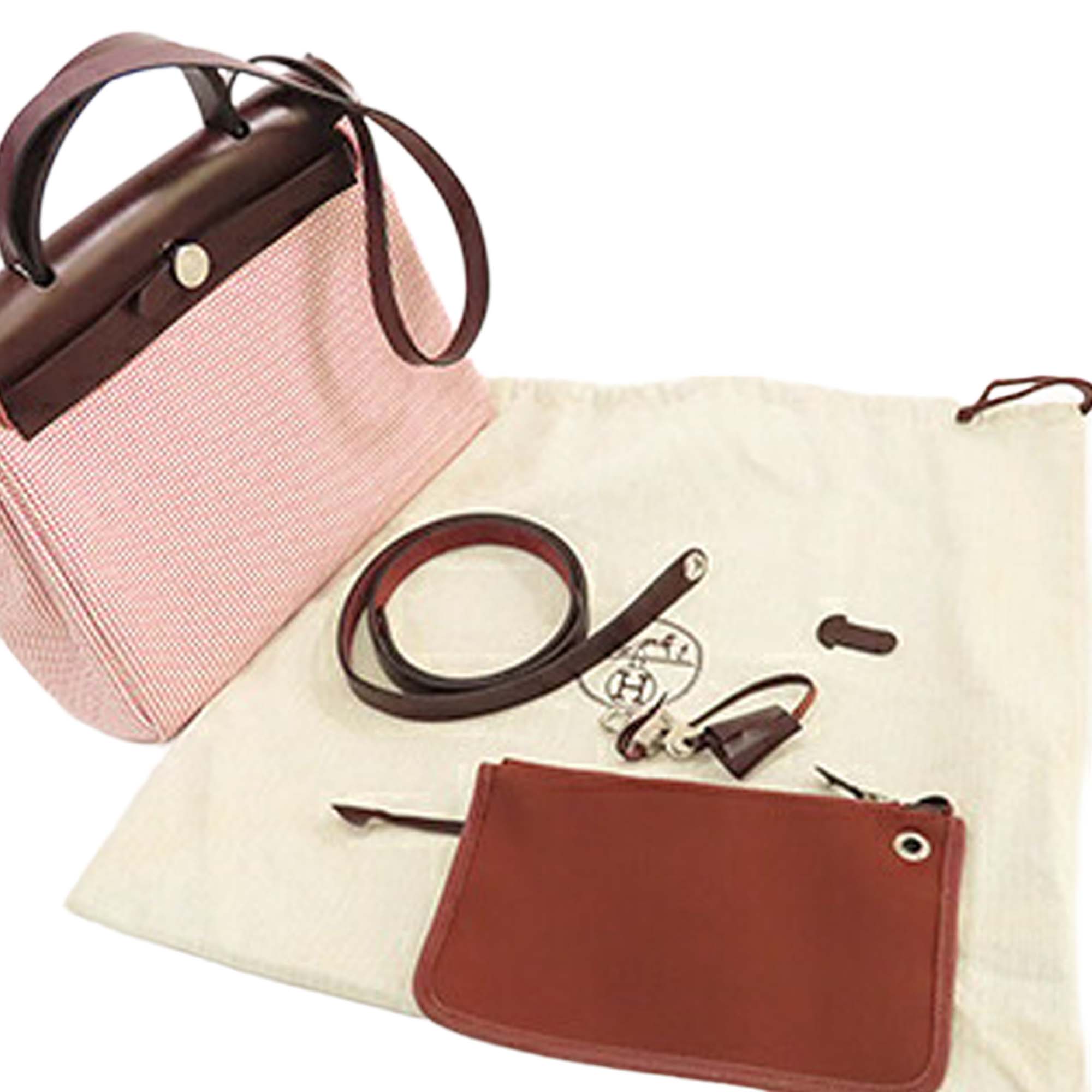 Hermès Toile Criss Viking Vache Hunter Herbag Zip 31 - image 12