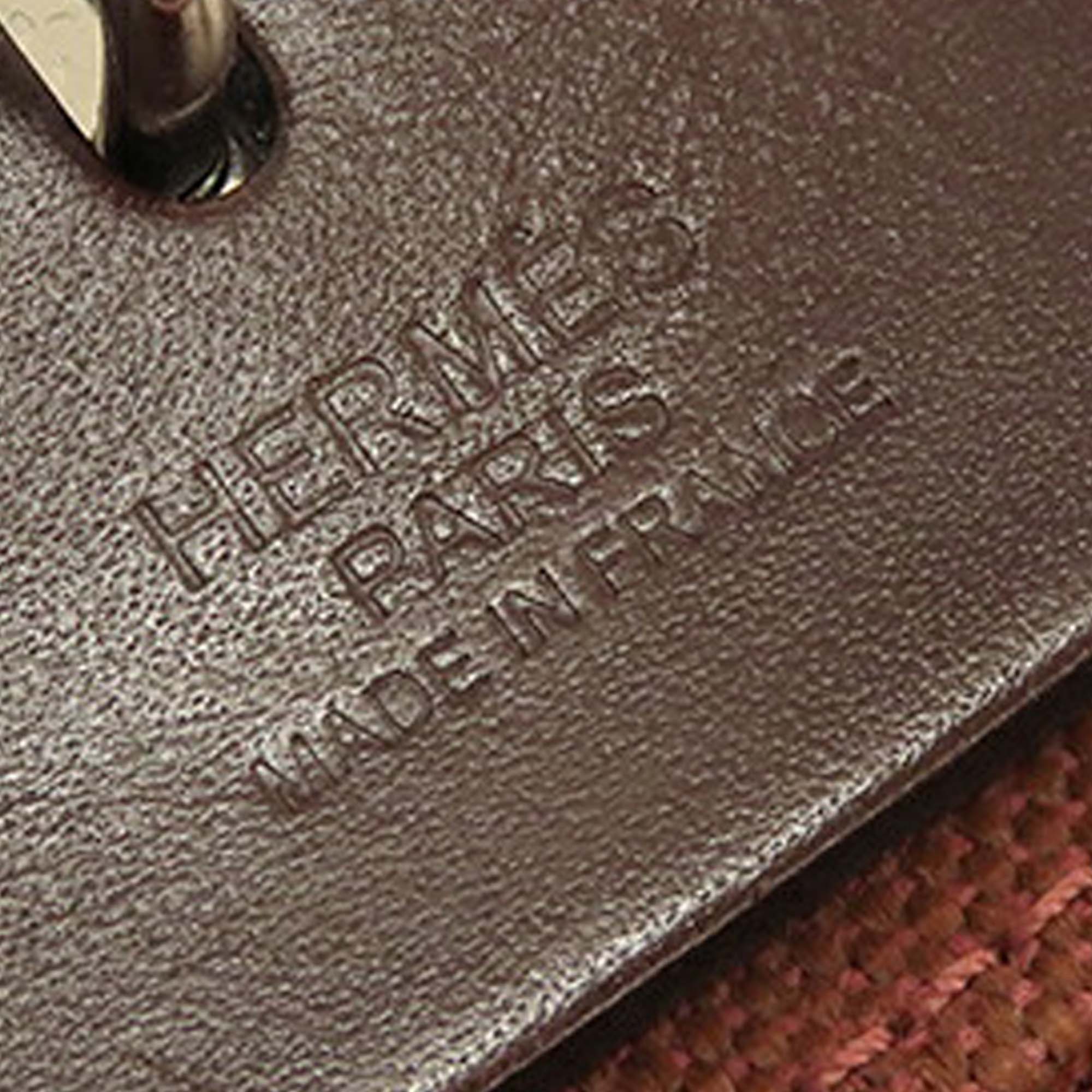 Hermès Toile Criss Viking Vache Hunter Herbag Zip 31 - image 5