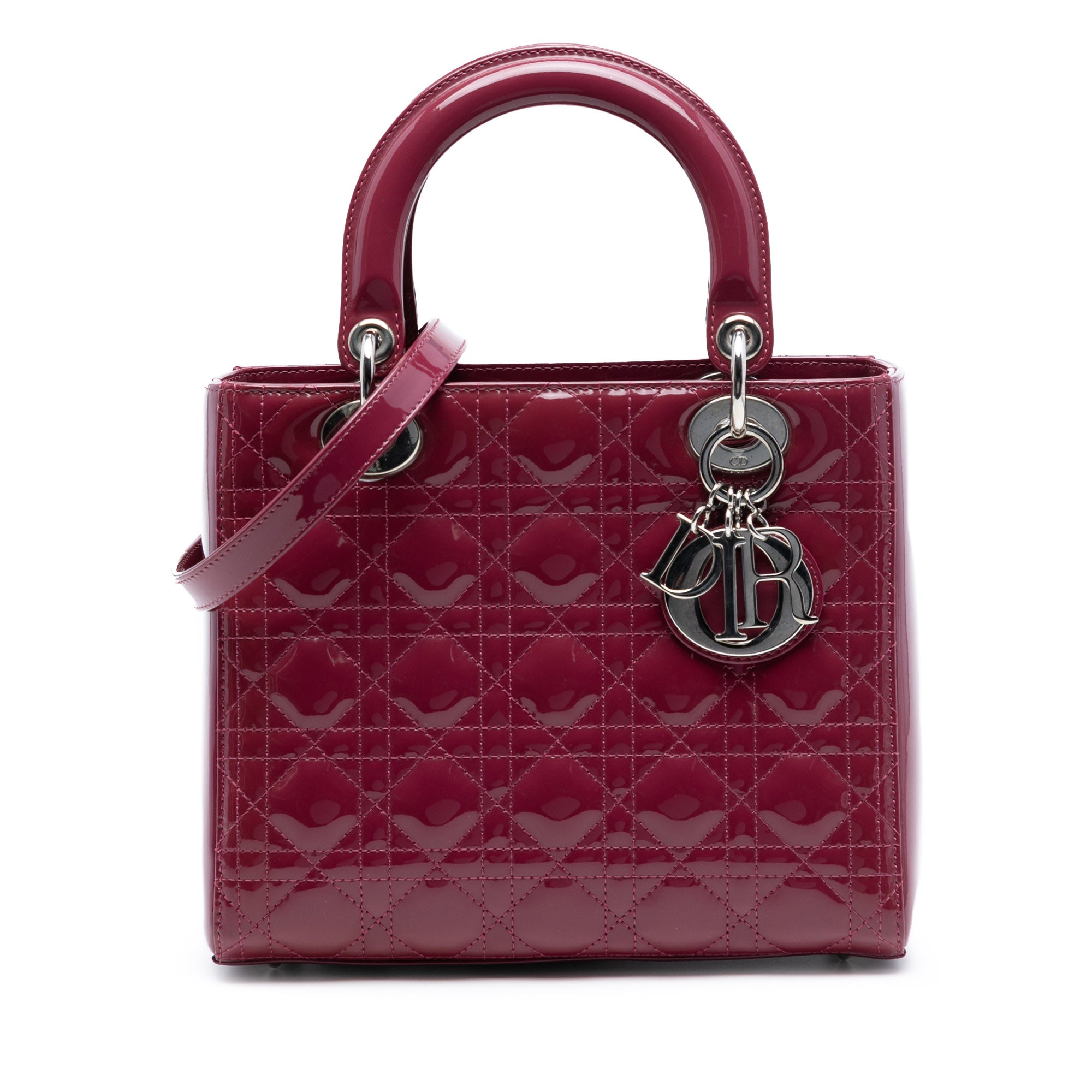 Dior Medium Patent Cannage Lady Dior - image 1