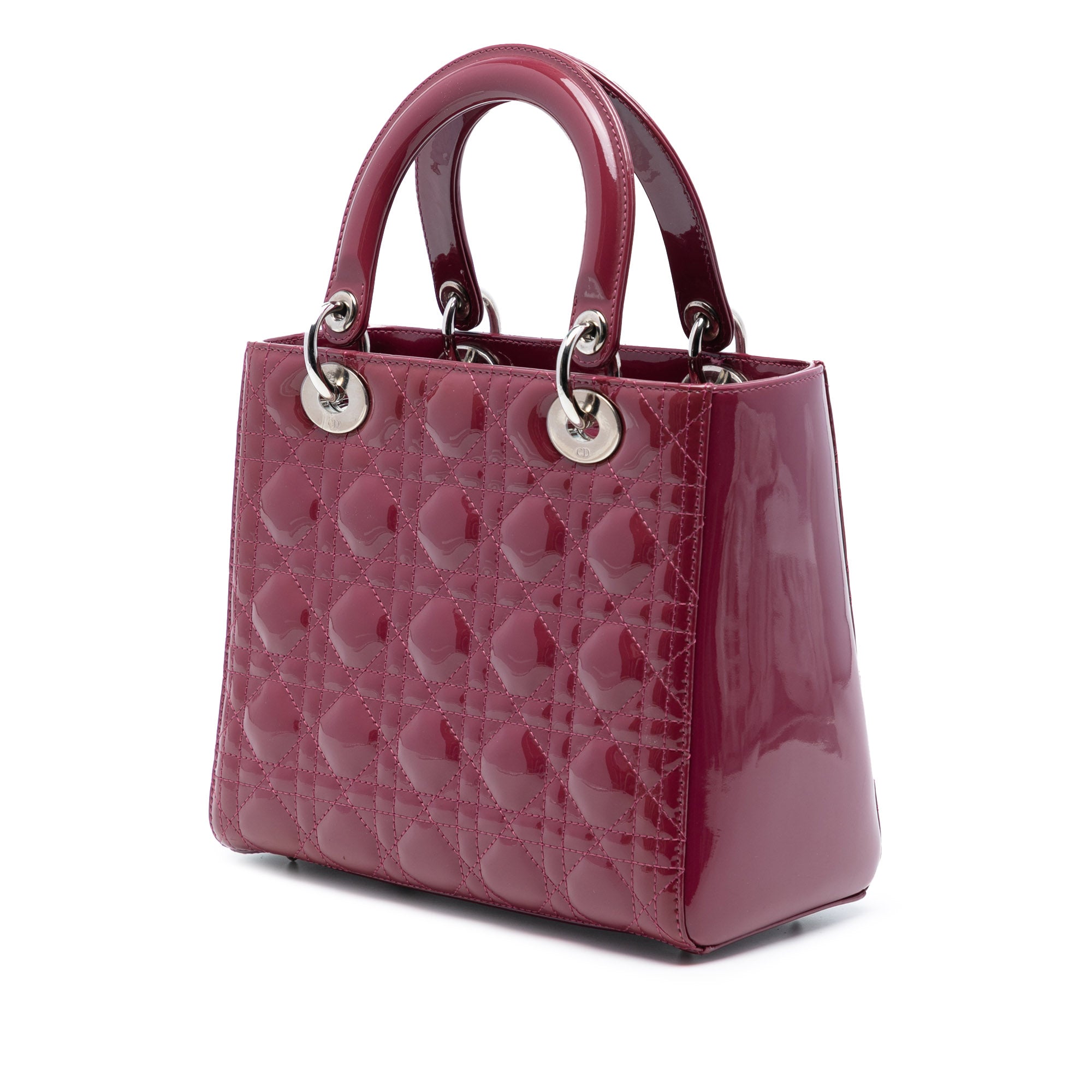 Dior Medium Patent Cannage Lady Dior - image 2
