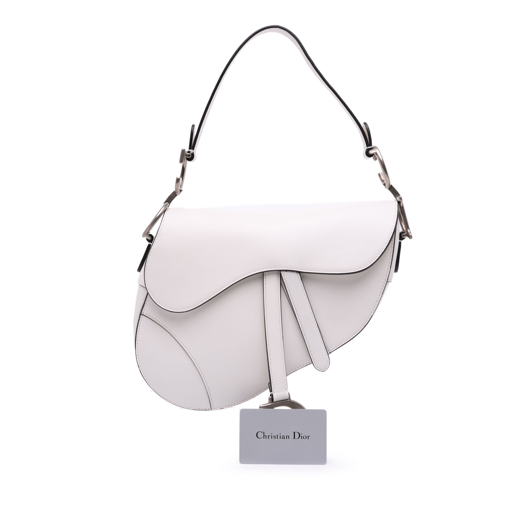 Dior Smooth Calfskin Saddle Bag - image 11