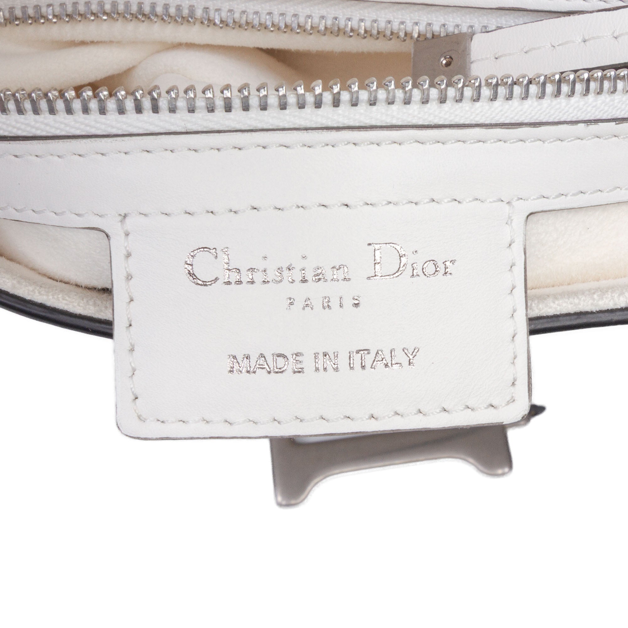 Dior Smooth Calfskin Saddle Bag - image 5