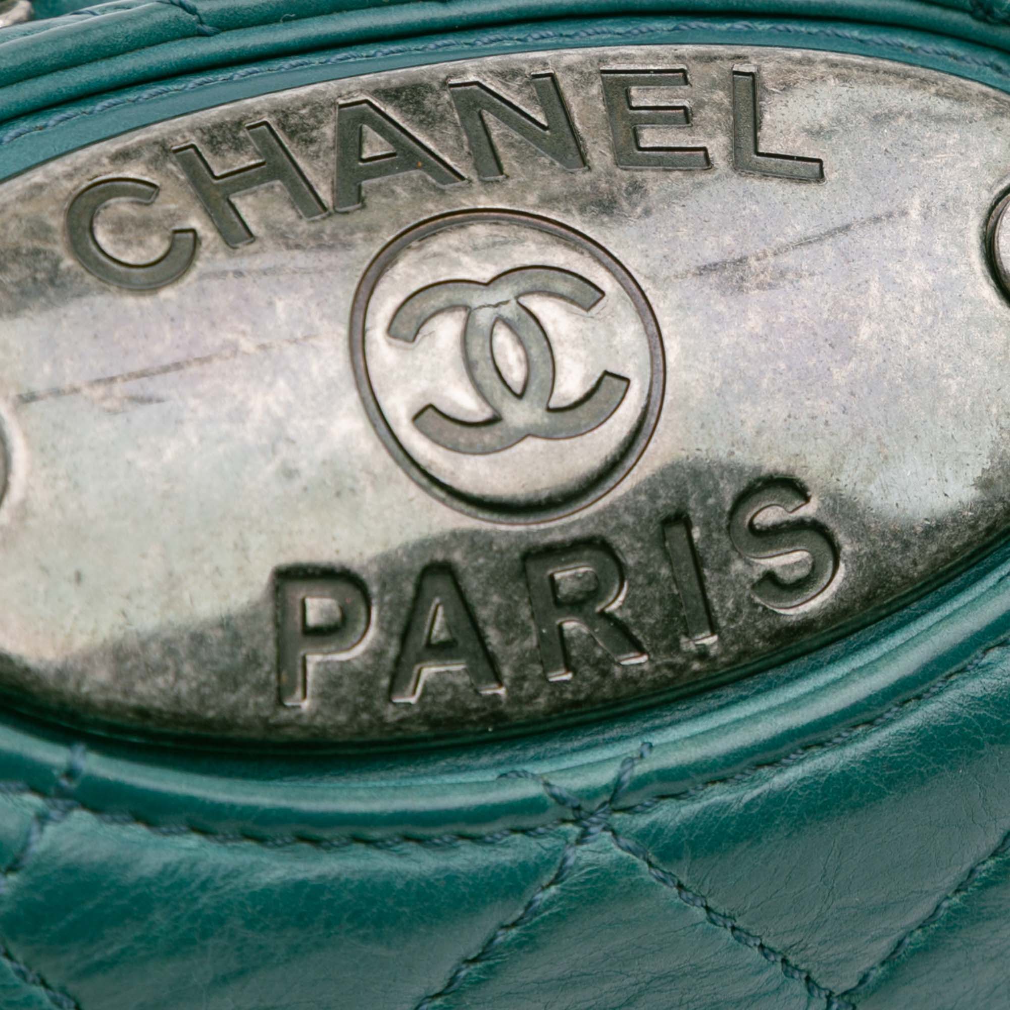 Chanel Paris Dallas CC Quilted Calfskin Double Flap - image 10