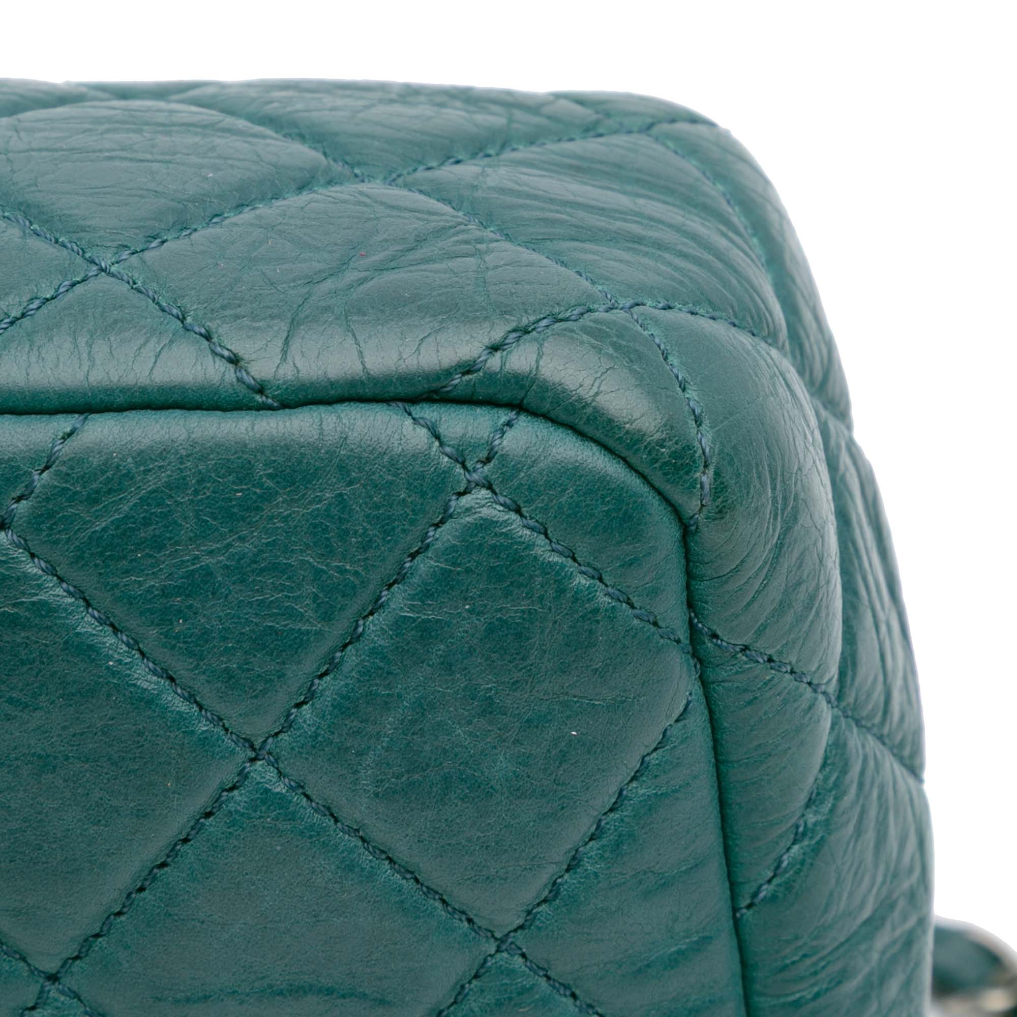 Chanel Paris Dallas CC Quilted Calfskin Double Flap - image 7