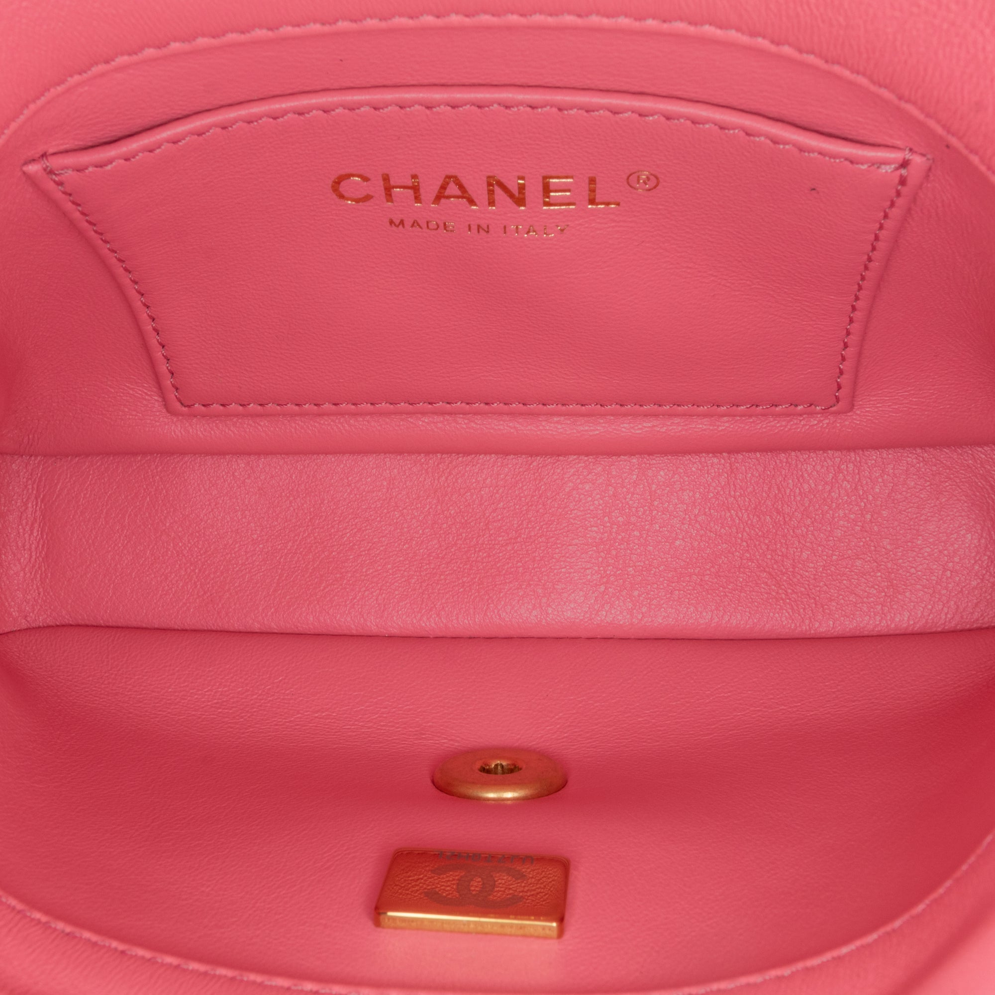 Chanel Mini Lambskin Pending CC Flap - image 4