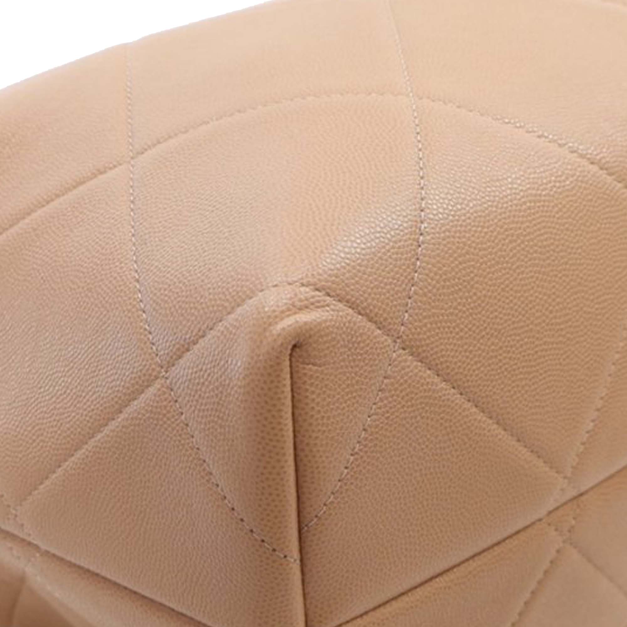 Chanel Quilted Caviar A Real Catch Shopping Tote - image 12