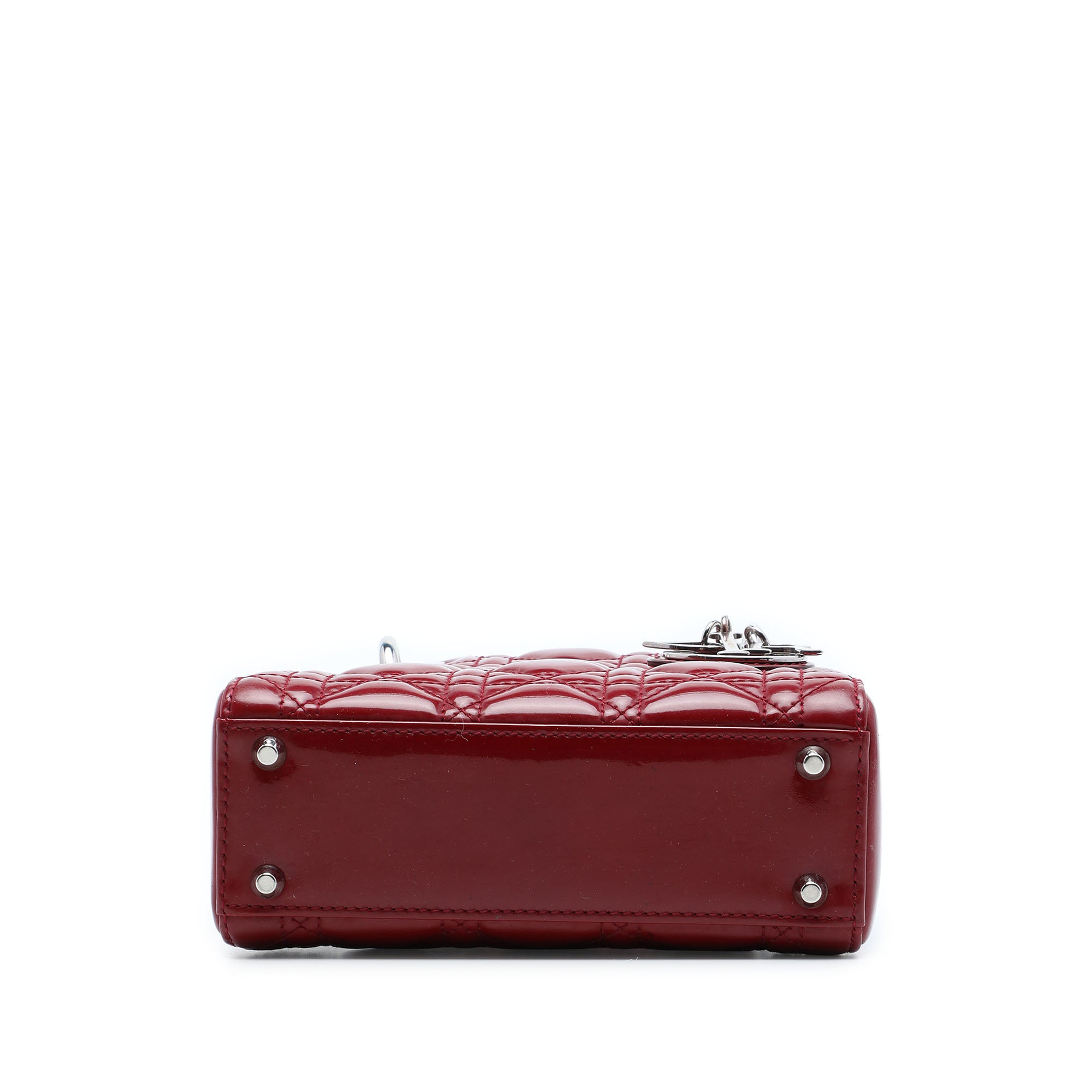 Dior Mini Patent Cannage Lady Dior - image 3
