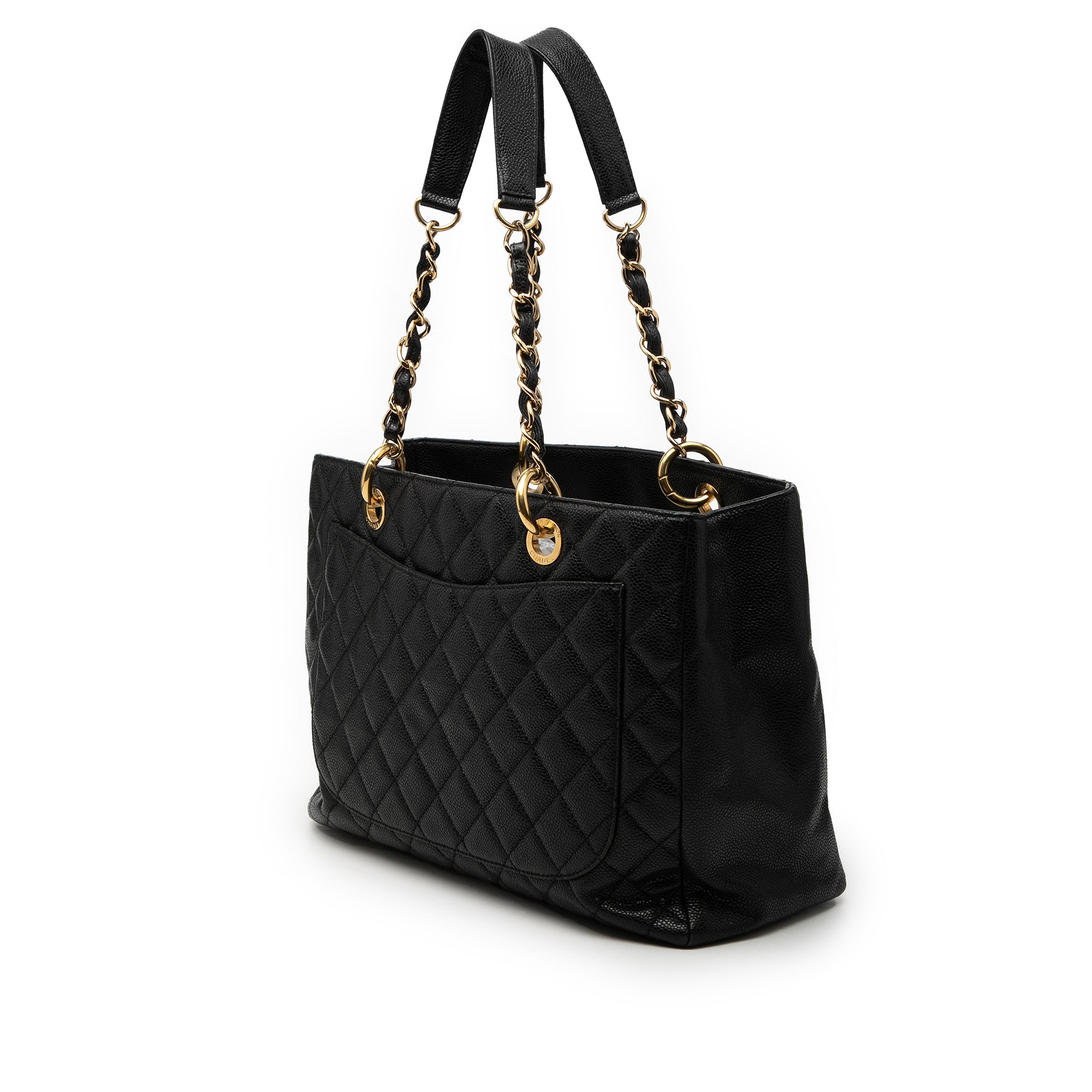 Chanel Caviar Grand Shopping Tote - image 2