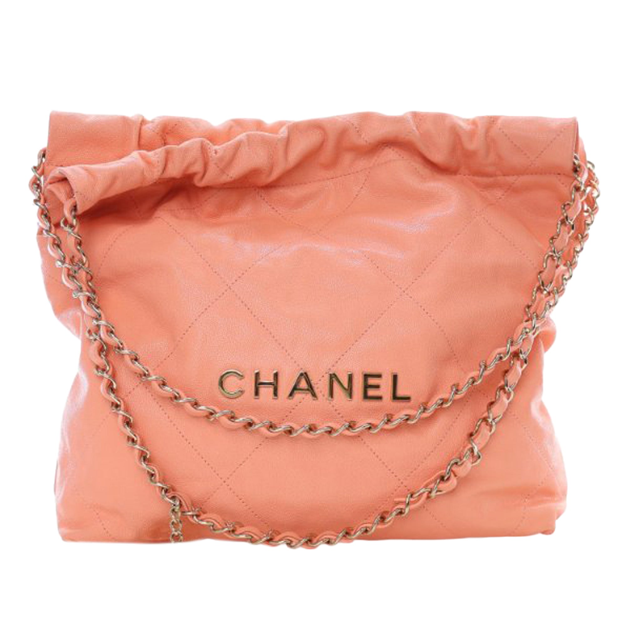 Chanel Small Quilted Caviar 22 Handbag - image 1