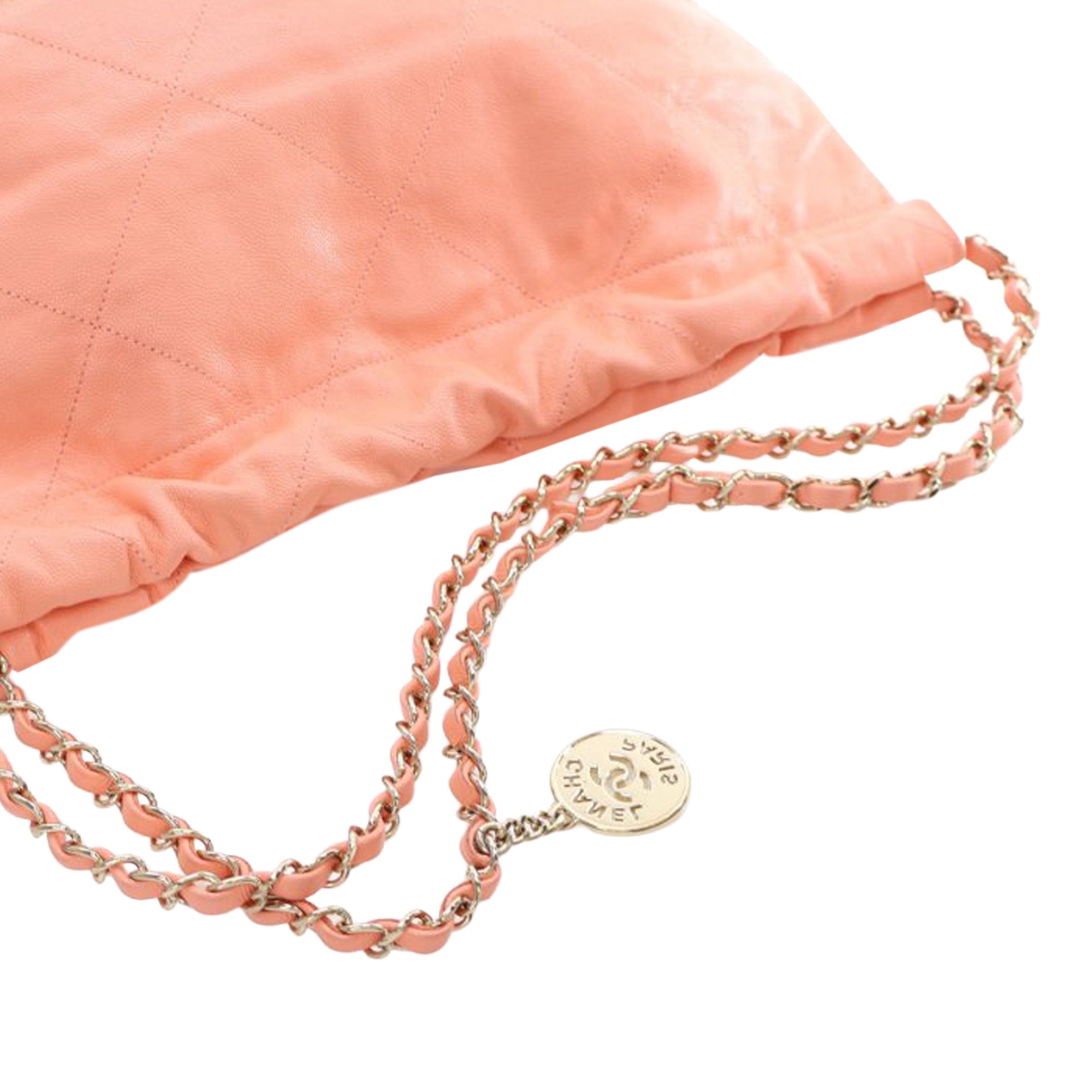 Chanel Small Quilted Caviar 22 Handbag - image 14