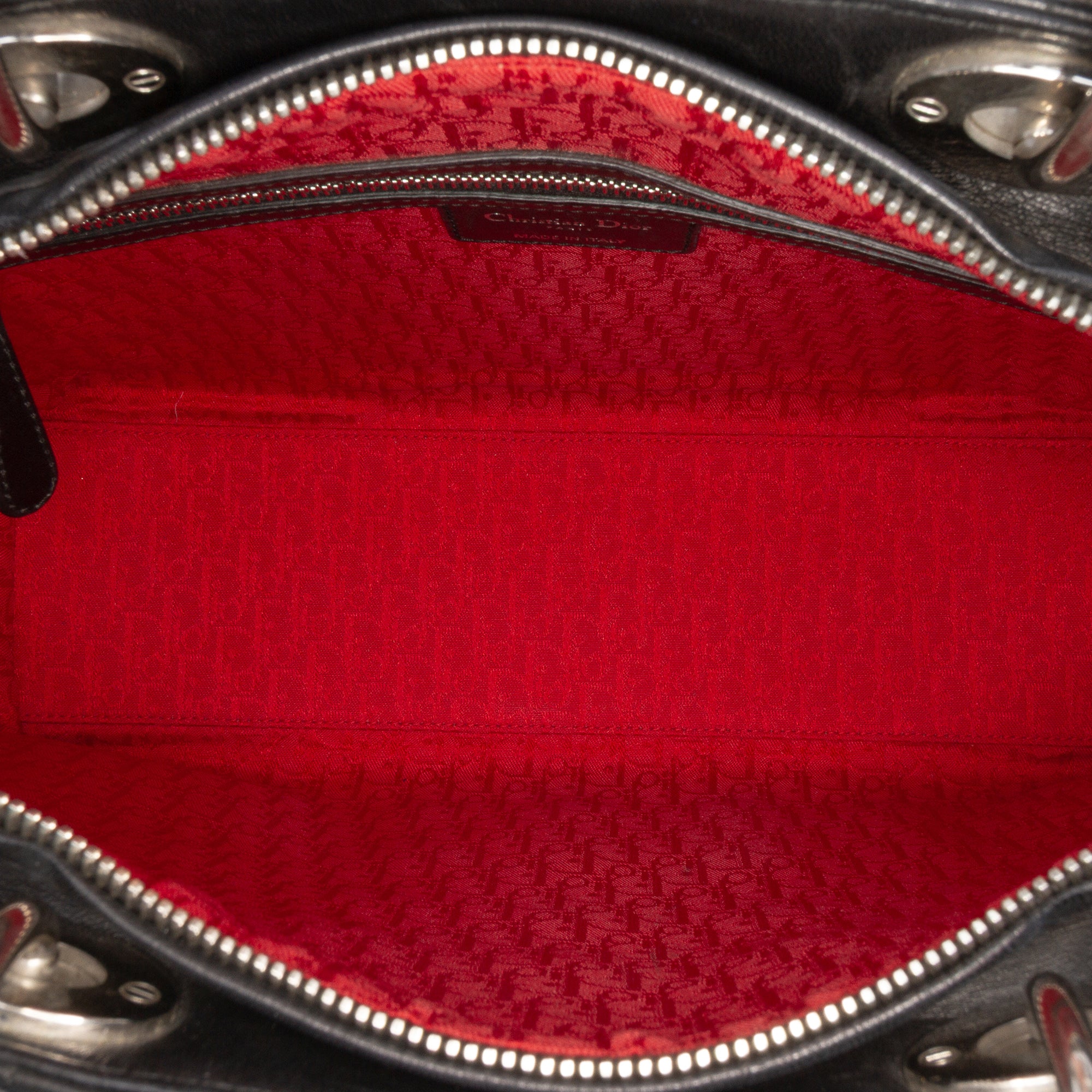 Dior Large Lambskin Cannage Lady Dior - image 4