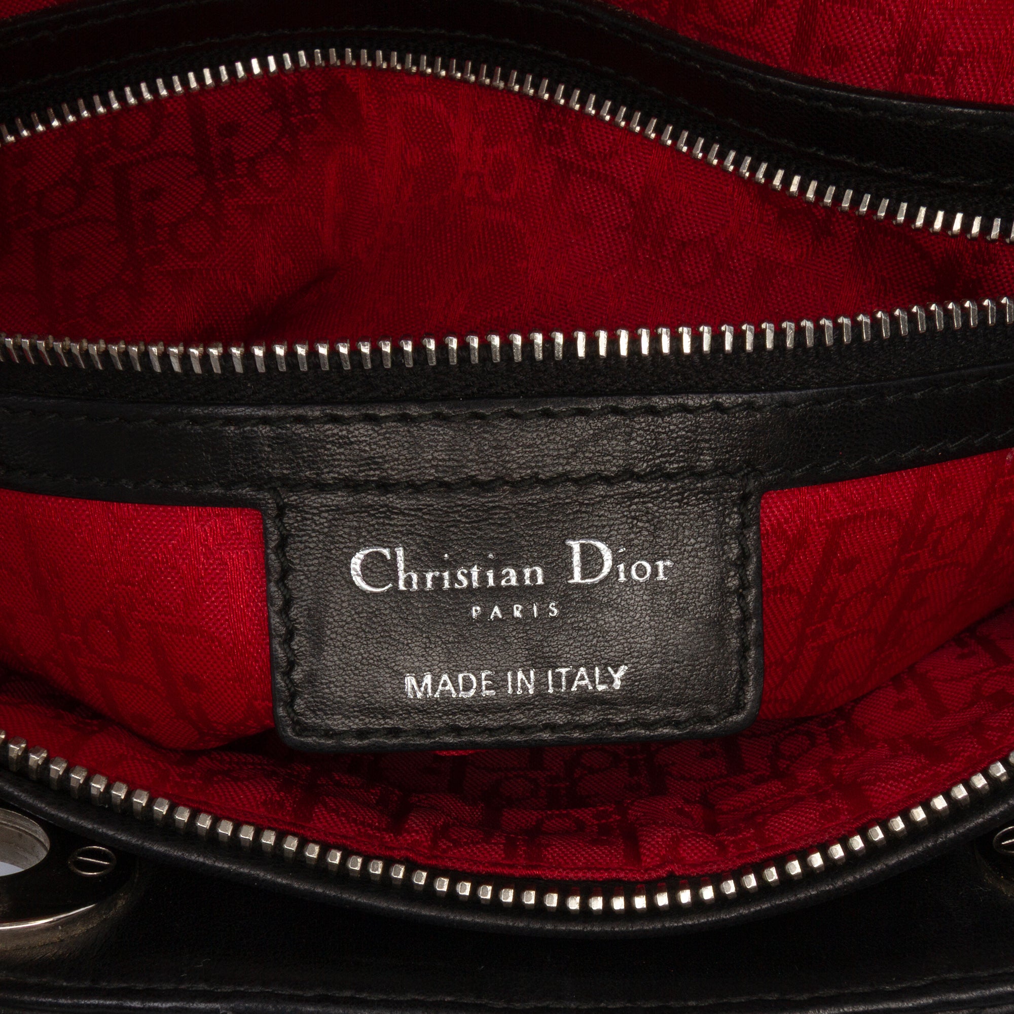 Dior Large Lambskin Cannage Lady Dior - image 5