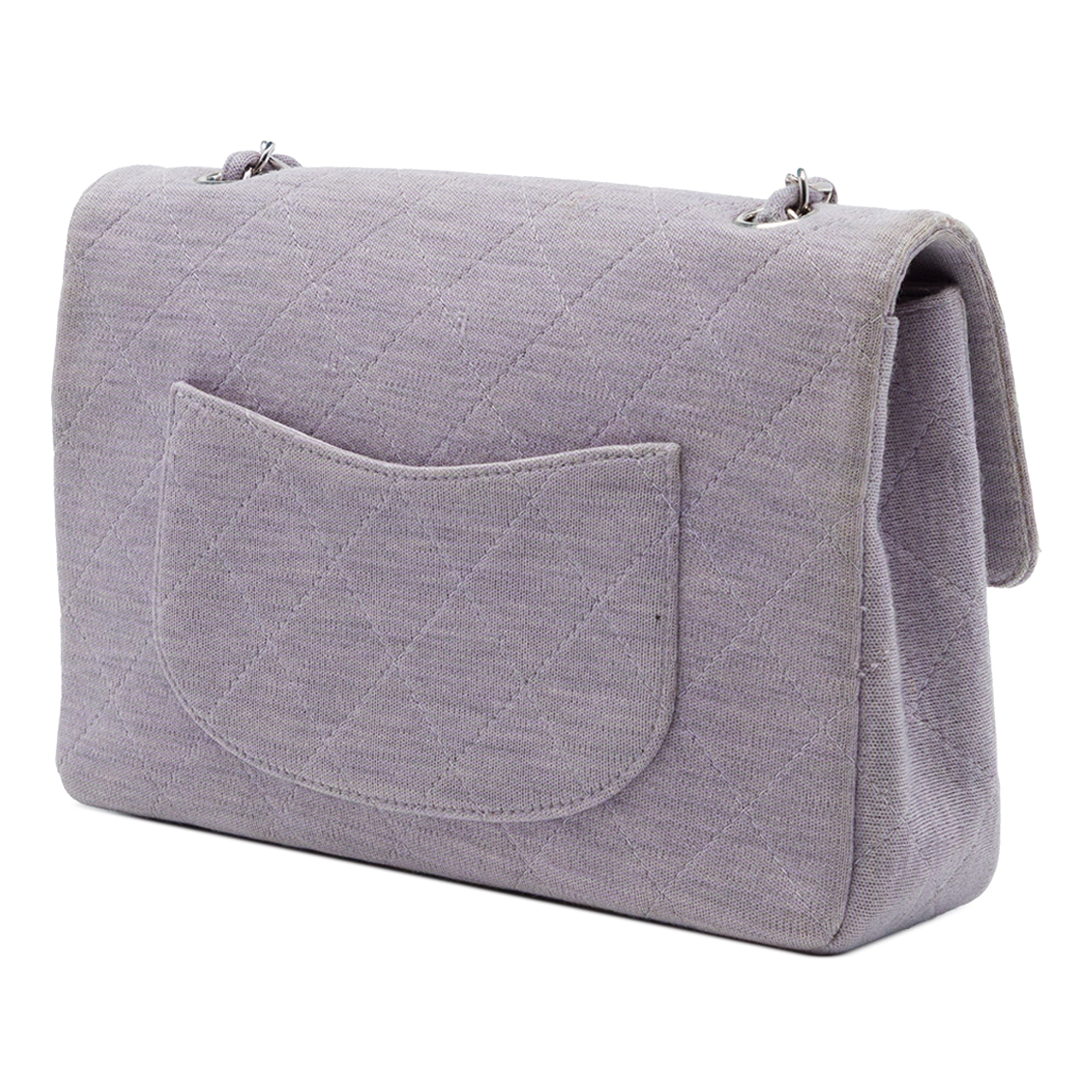 Chanel Medium Classic Jersey Single Flap - image 2
