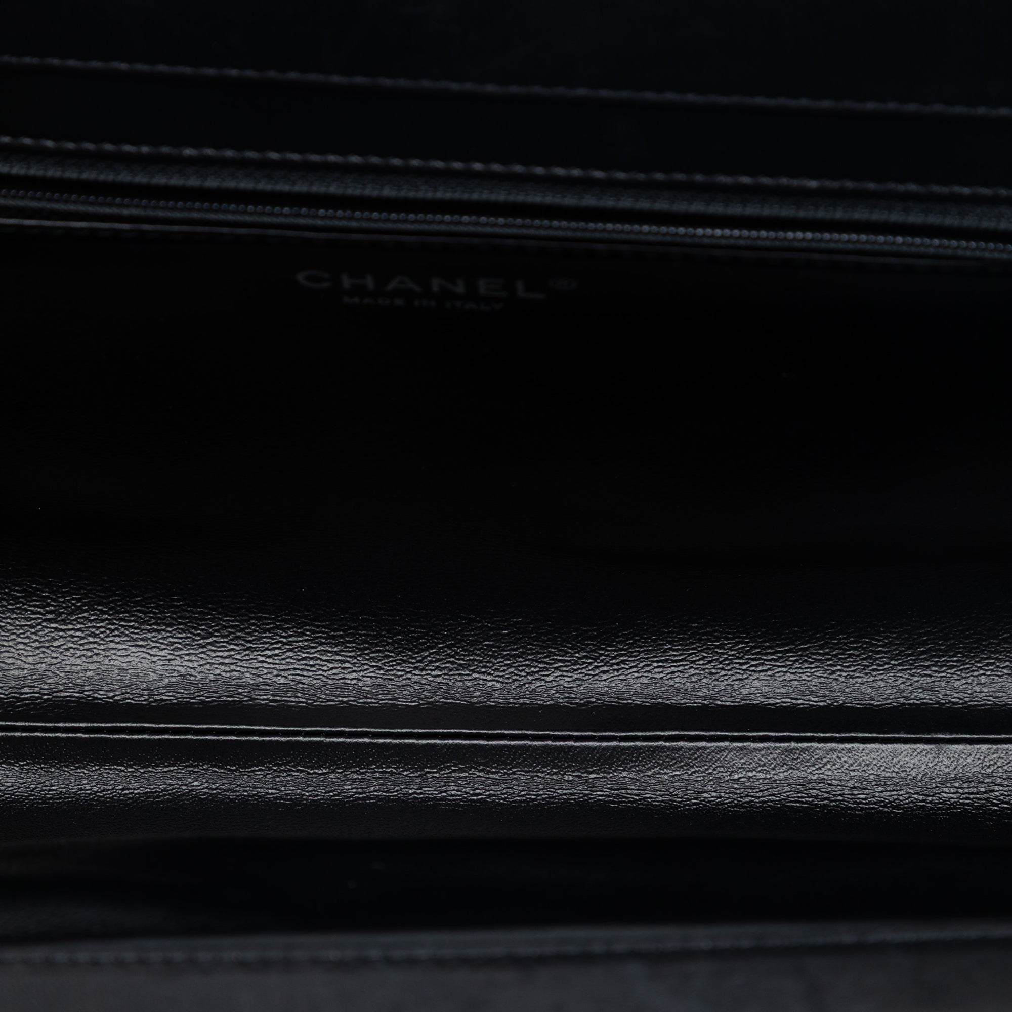 Chanel CC Quilted Lambskin Frame Clutch - image 4
