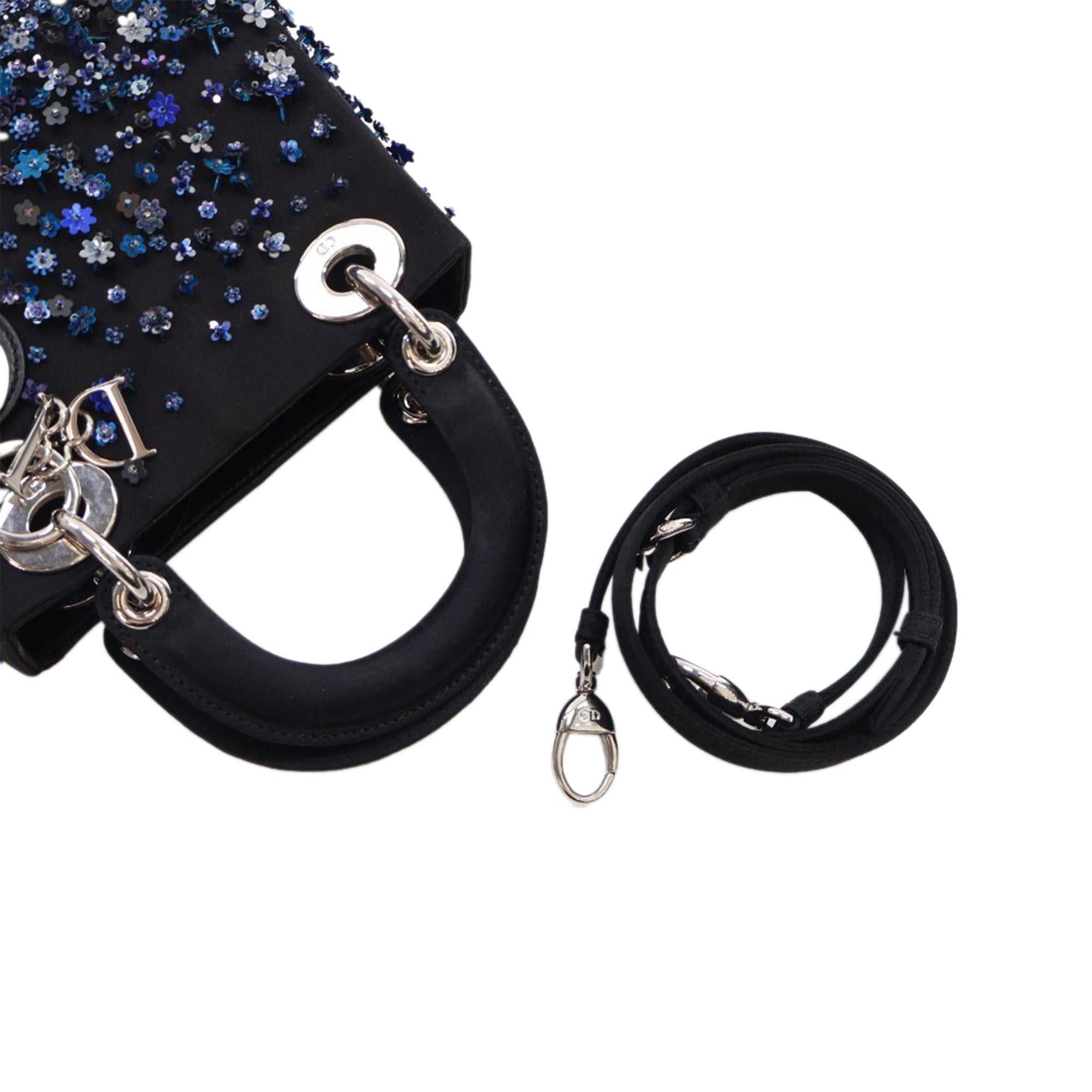 Dior Mini Embroidered and Beaded Satin Lady D Lite - image 12