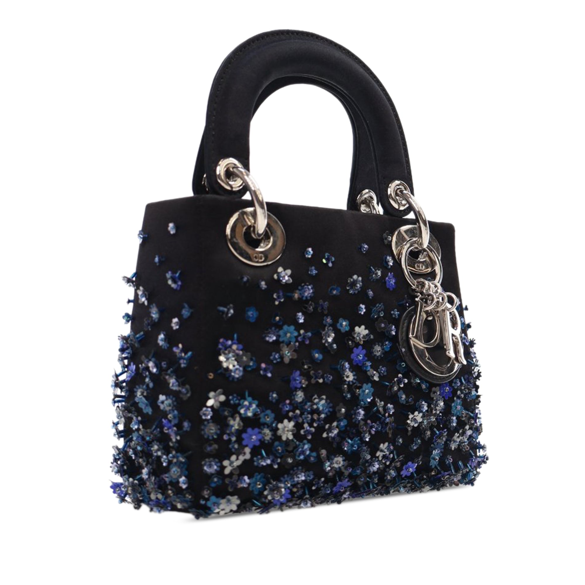 Dior Mini Embroidered and Beaded Satin Lady D Lite - image 2