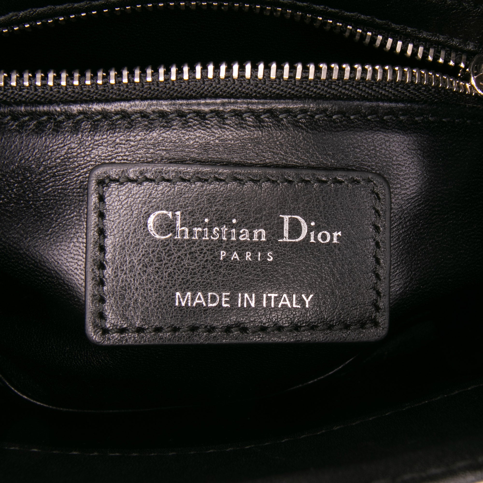 Dior Mini Lambskin Studded Crystal Pearl Lady Dior - image 5