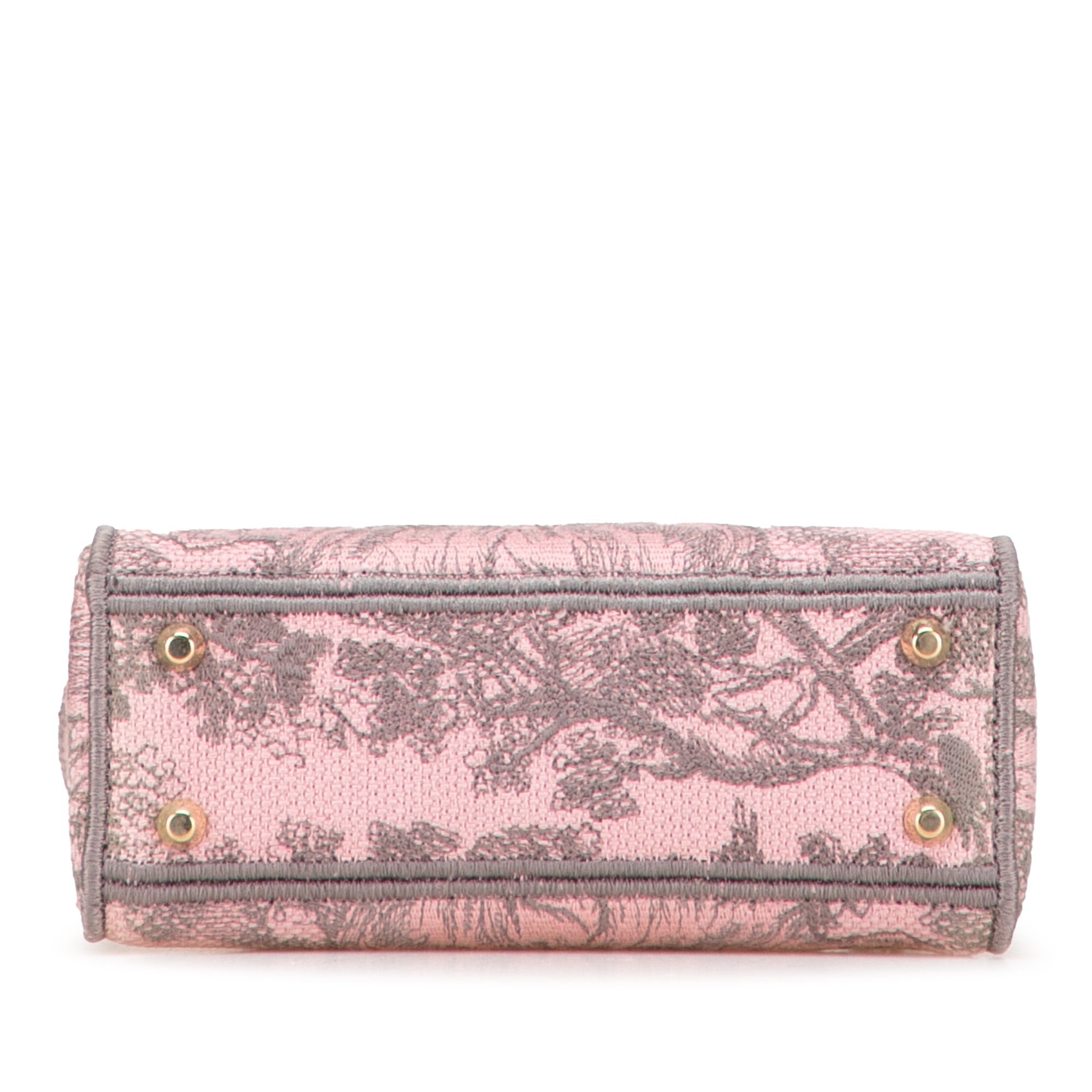 Dior Mini Embroidered Canvas Toile De Jouy Lady D Lite - image 3