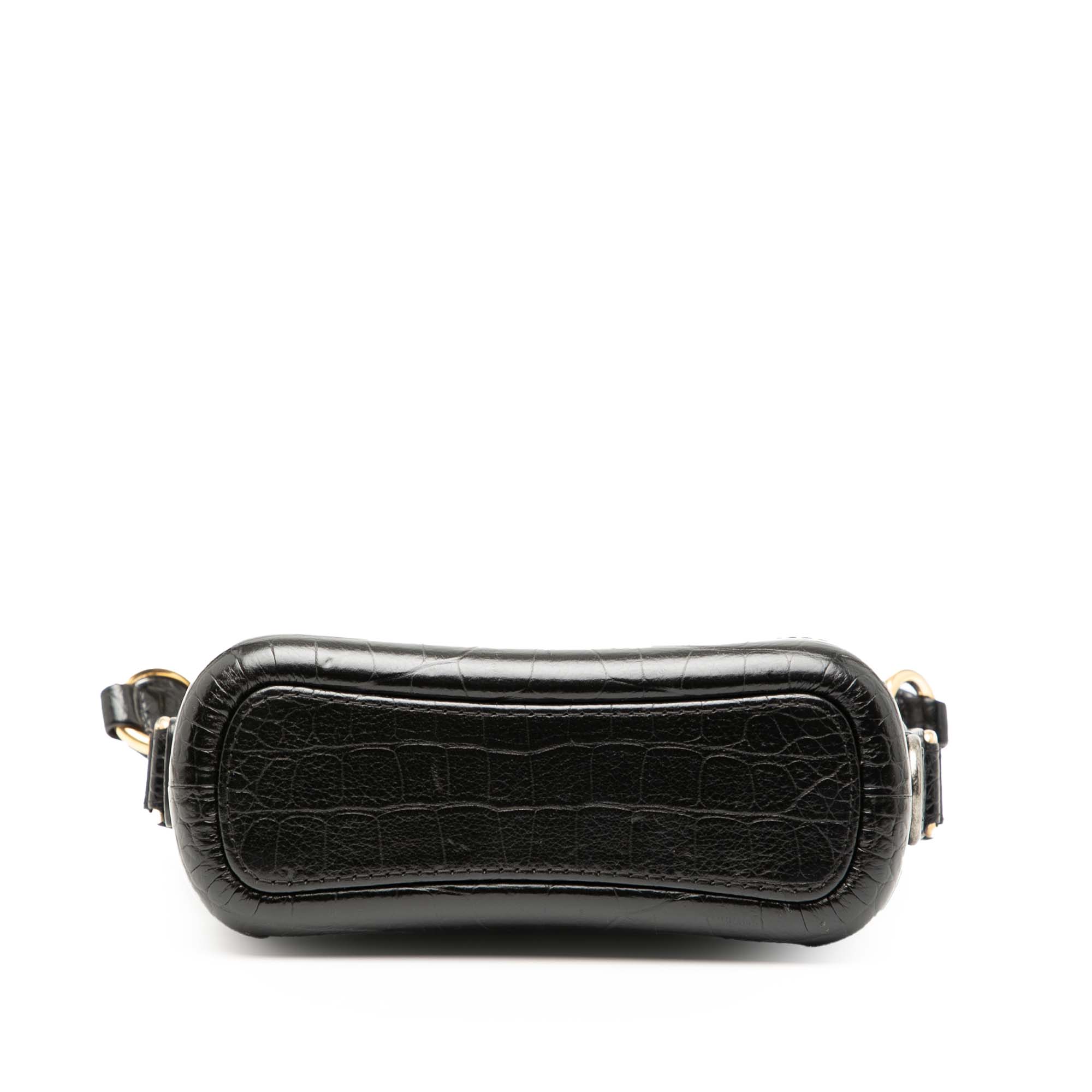 Chanel Small Croc Embossed Calfskin Gabrielle Hobo - image 3