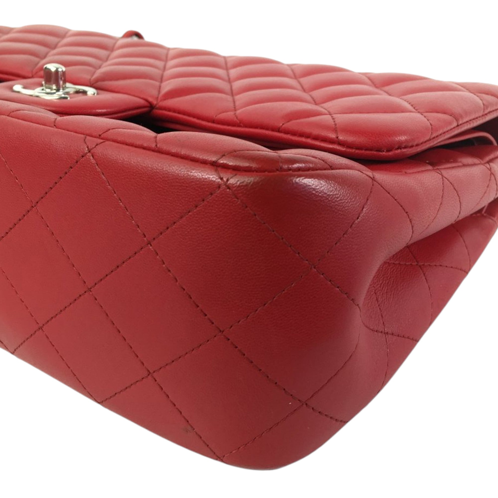 Chanel Jumbo Classic Lambskin Double Flap - image 10