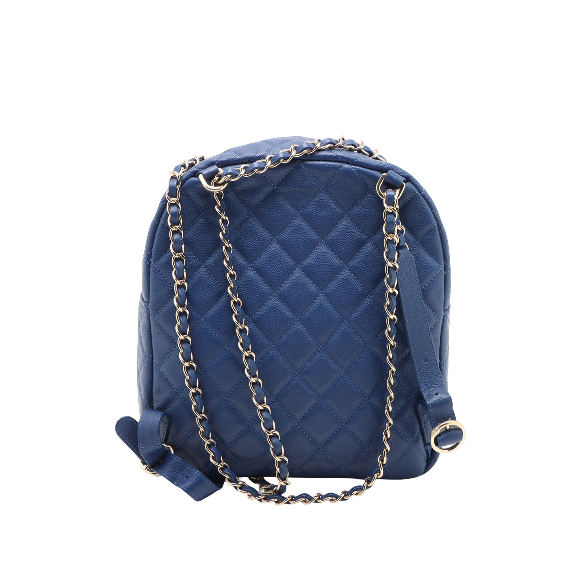 Chanel Large CC Quilted Caviar Day Backpack - image 2