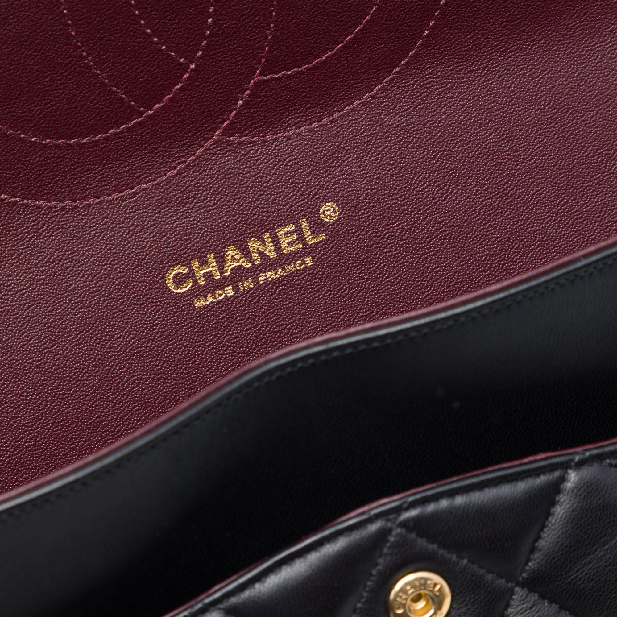 Chanel Maxi Classic Lambskin Double Flap - image 5