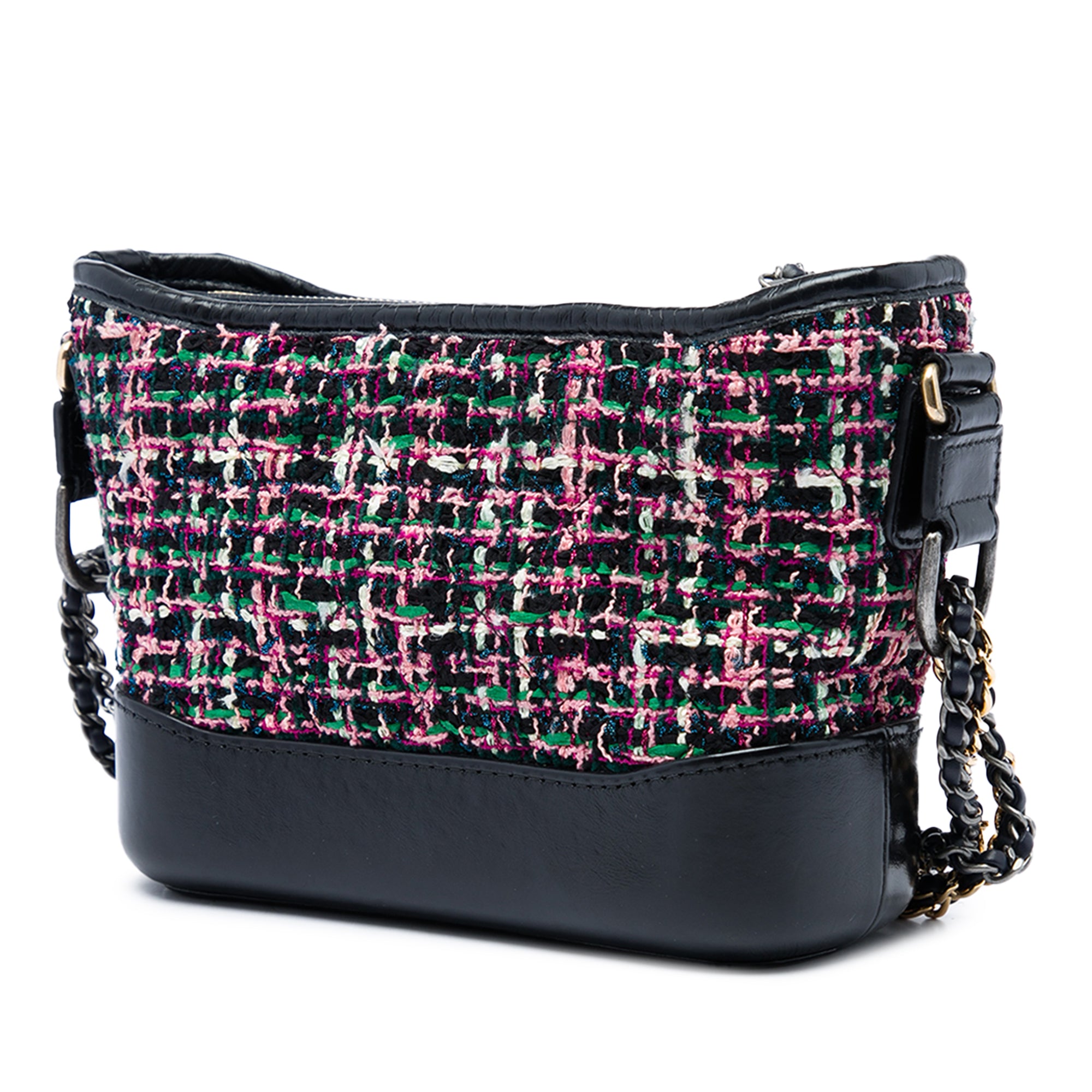 Chanel Small Tweed and Lambskin Gabrielle Crossbody - image 2