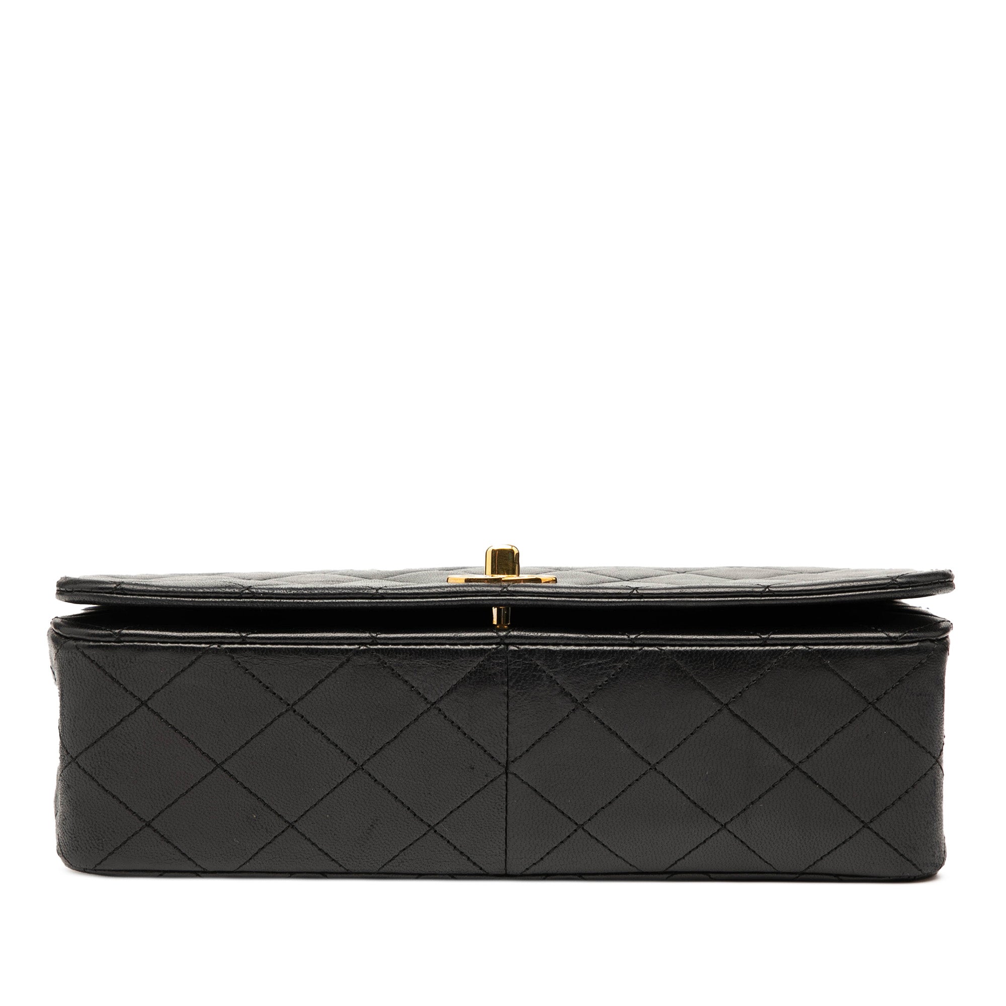 Chanel Medium CC Quilted Lambskin Full Flap - image 3