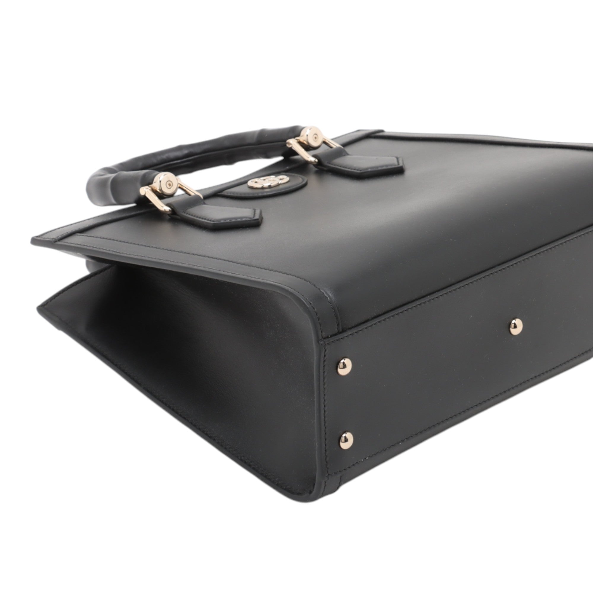 Gucci Medium Calfskin Bamboo Diana Satchel - image 3