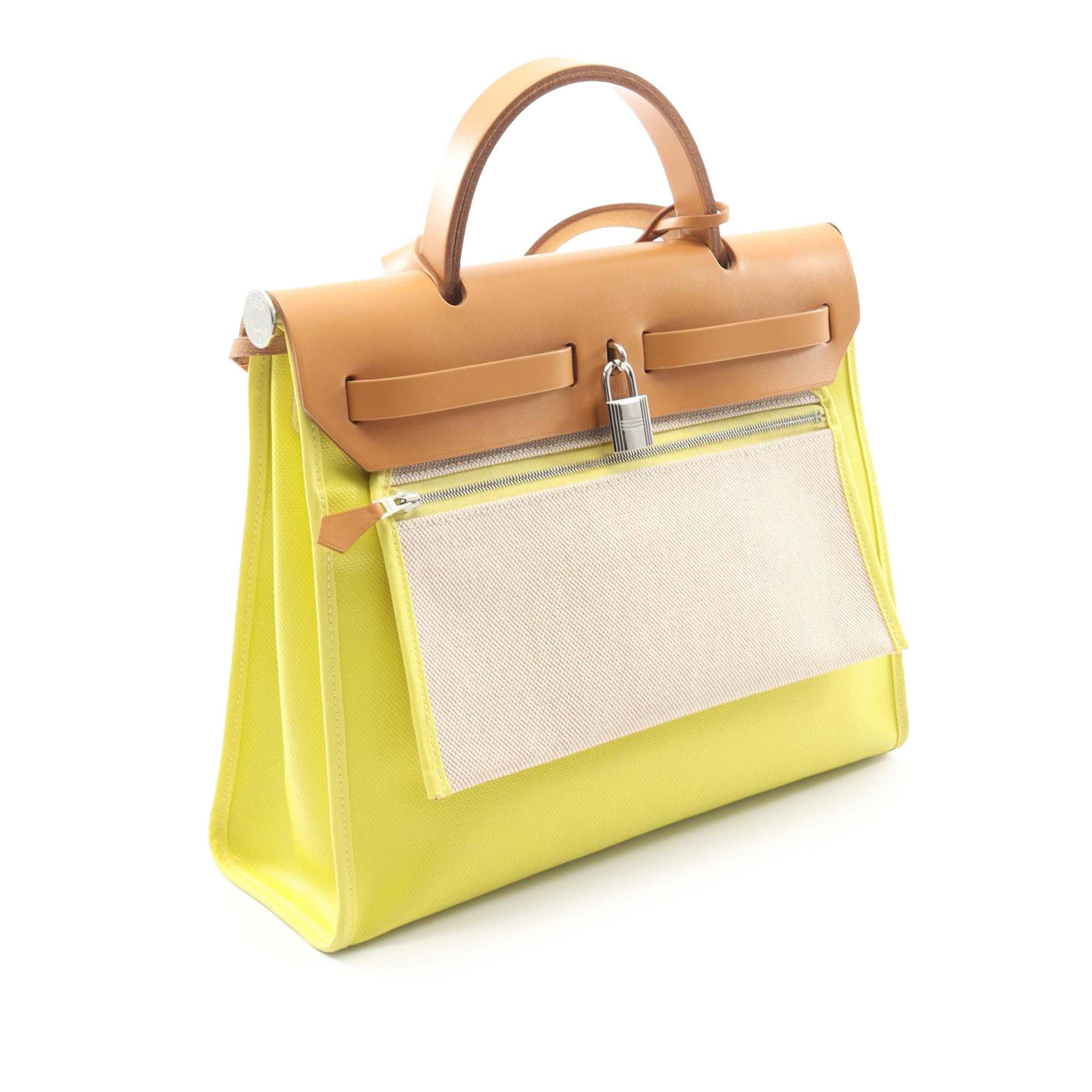 Hermès Toile Vache Hunter Herbag Zip 31 - image 2
