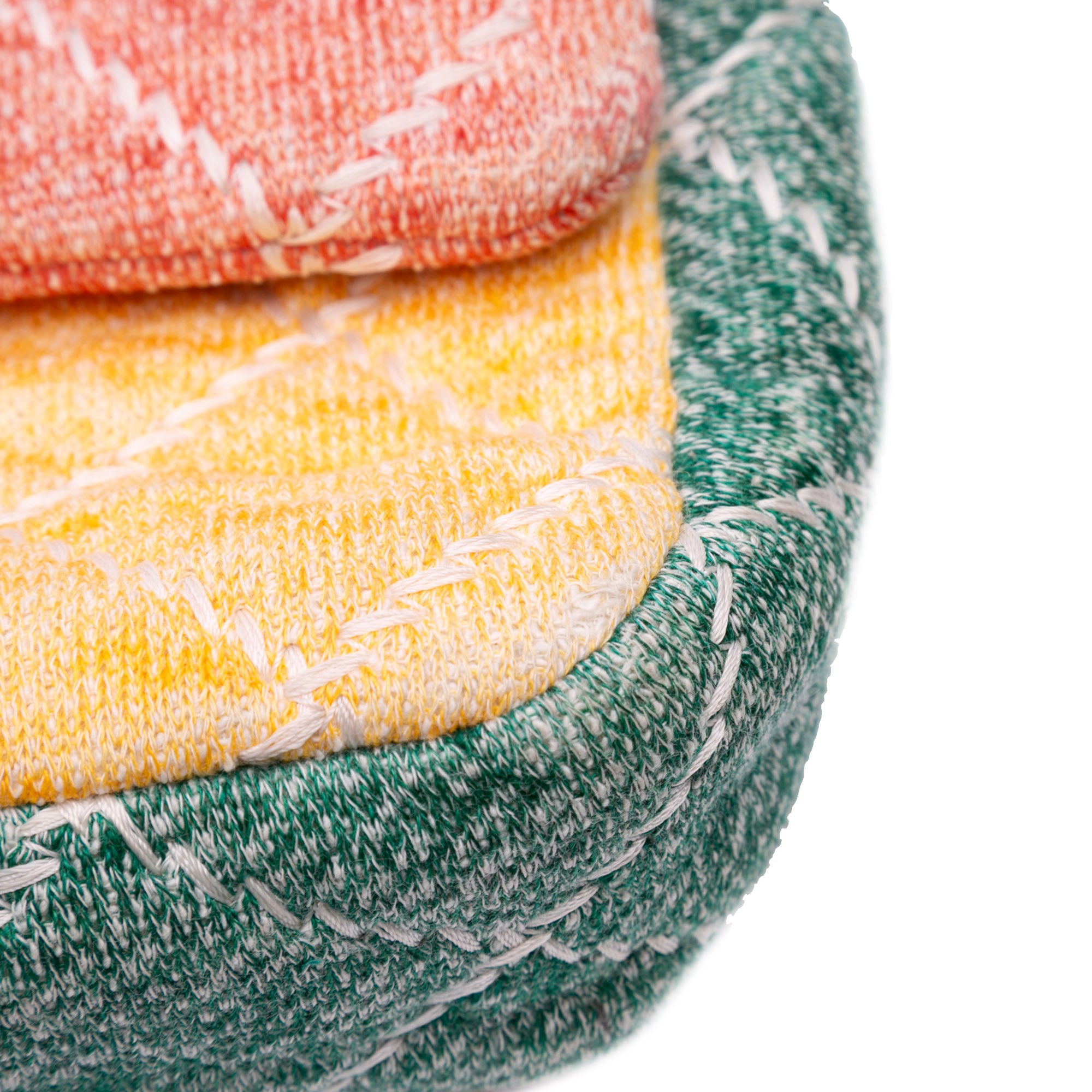 Chanel Jumbo Multicolor Quilted Jersey Ultimate Stitch Flap - image 11