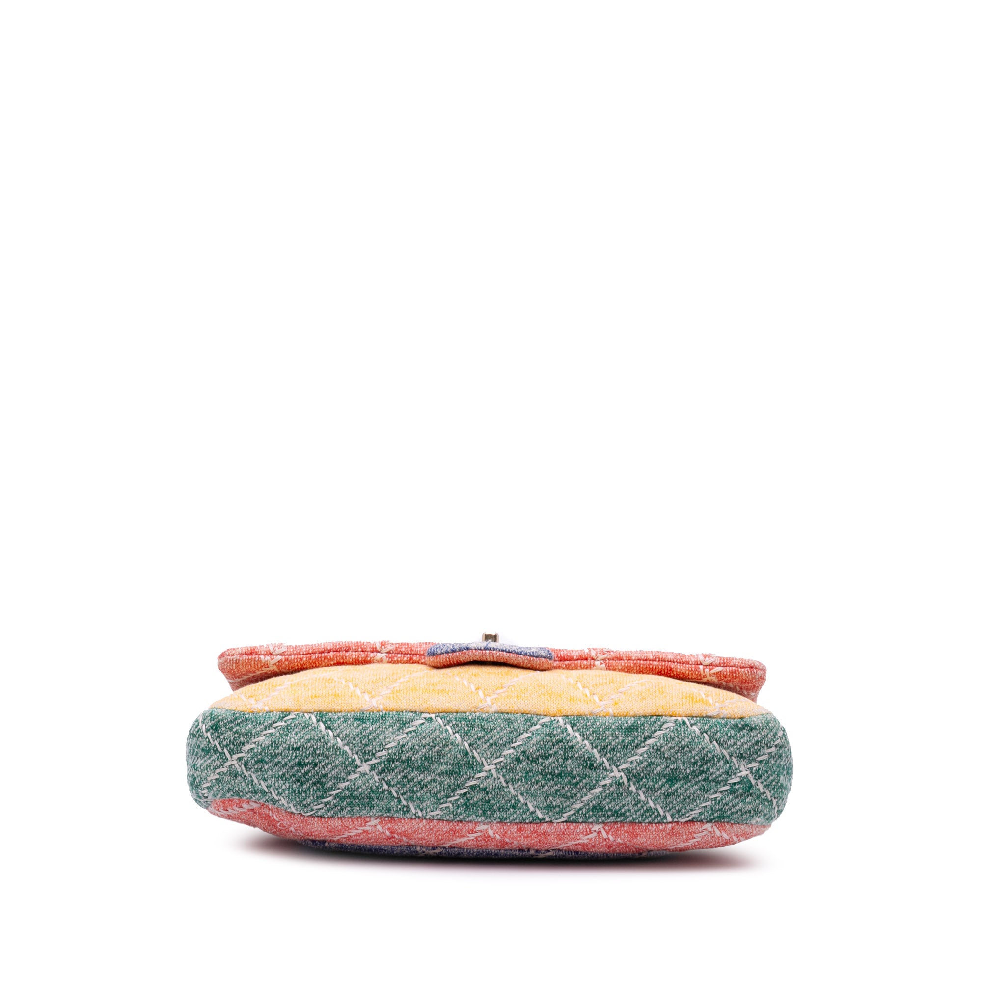 Chanel Jumbo Multicolor Quilted Jersey Ultimate Stitch Flap - image 3