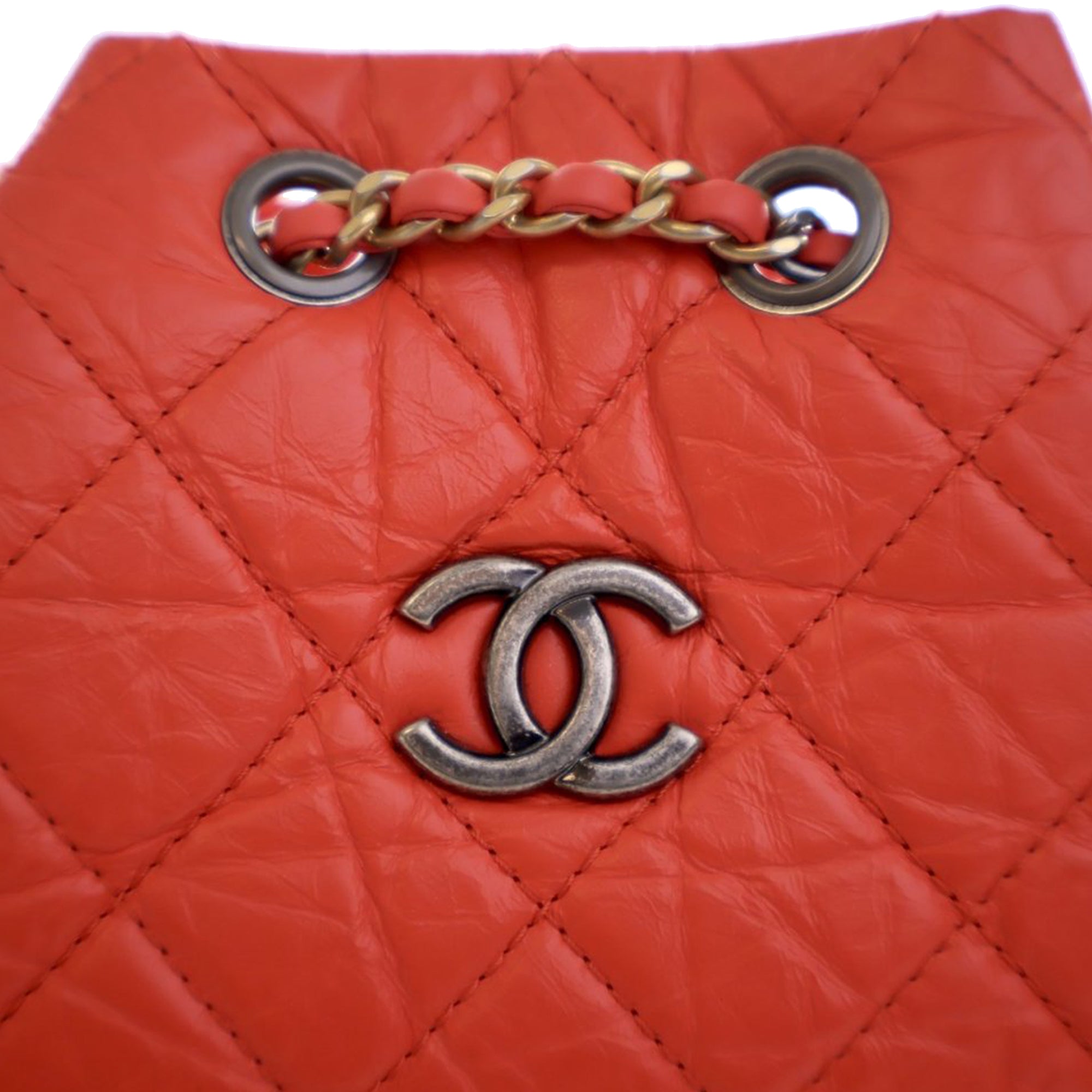 Chanel Small Aged Calfskin Gabrielle Backpack - image 8
