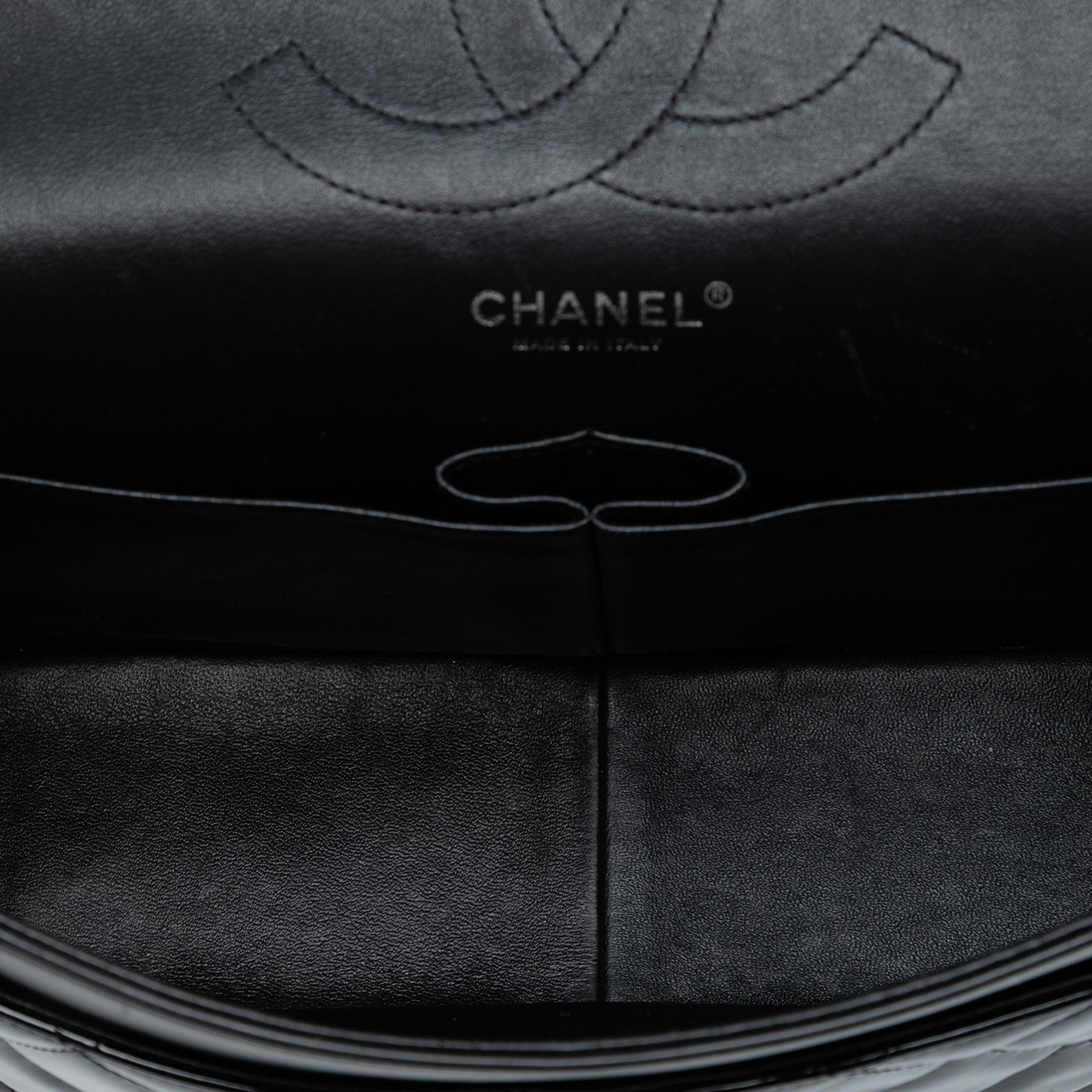 Chanel Jumbo Classic Patent Double Flap - image 4