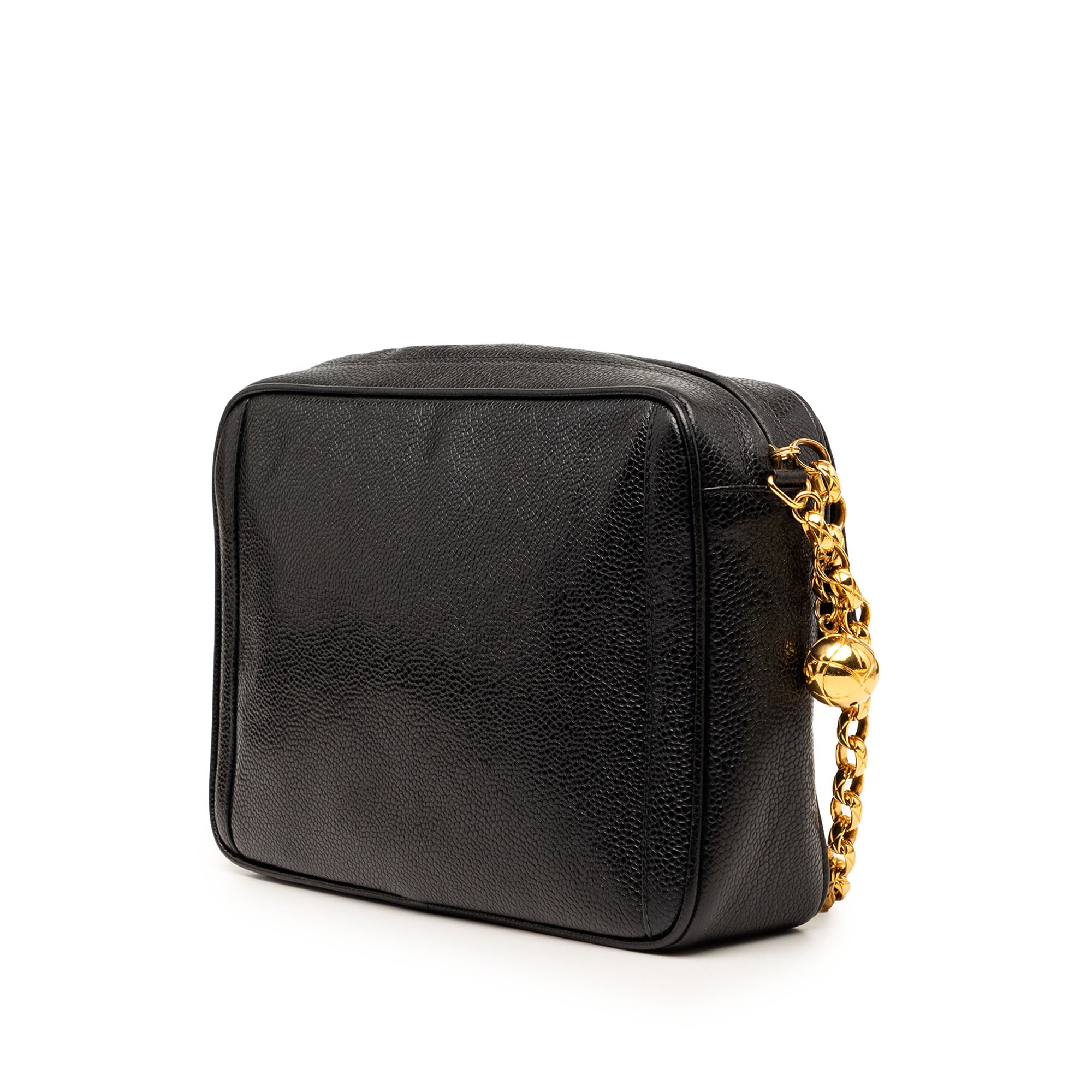 Chanel CC Caviar Front Pocket Bijoux Chain Camera Bag - image 2