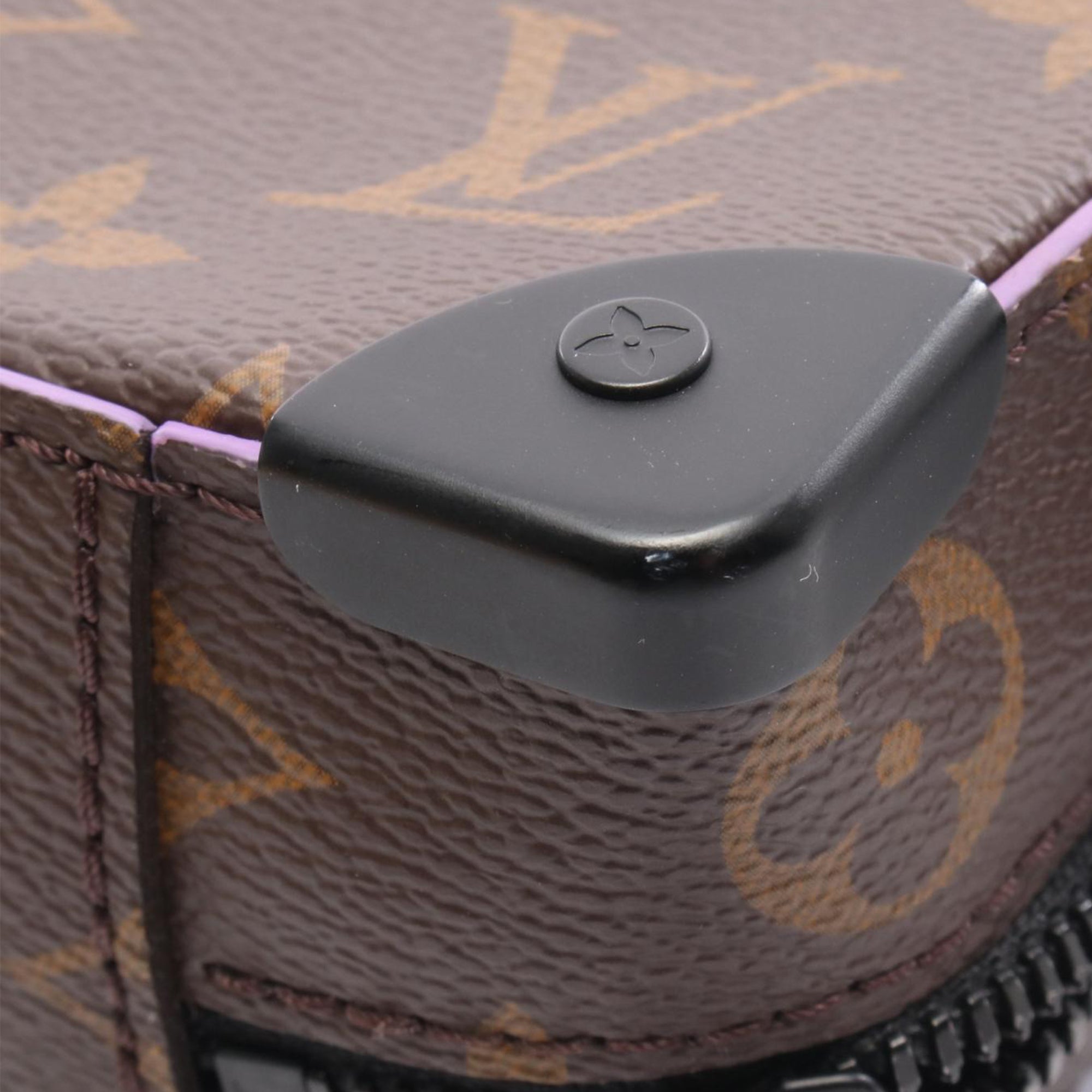 Louis Vuitton Monogram Macassar Handle Soft Trunk - image 5