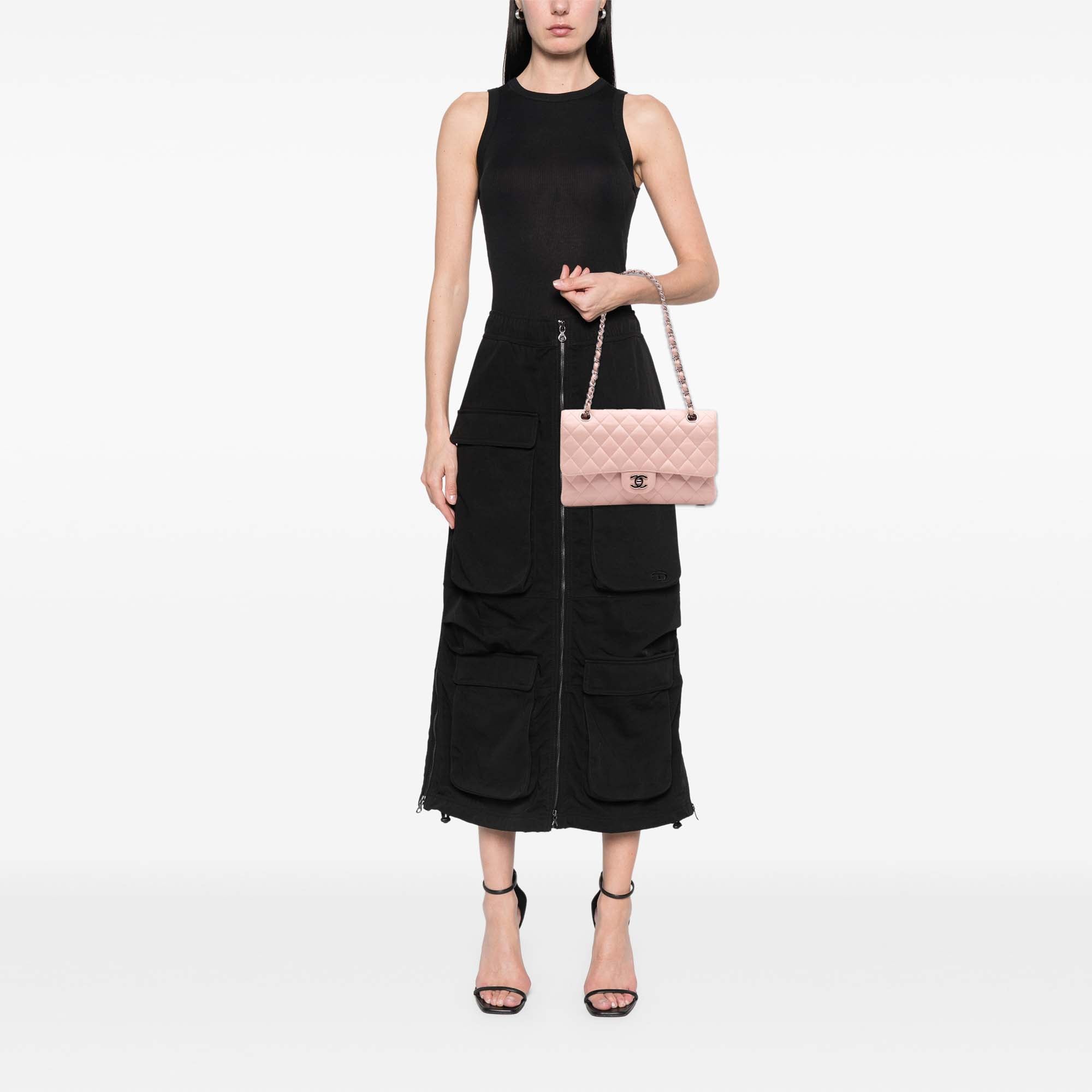 Chanel Medium Classic Caviar Double Flap - image 13
